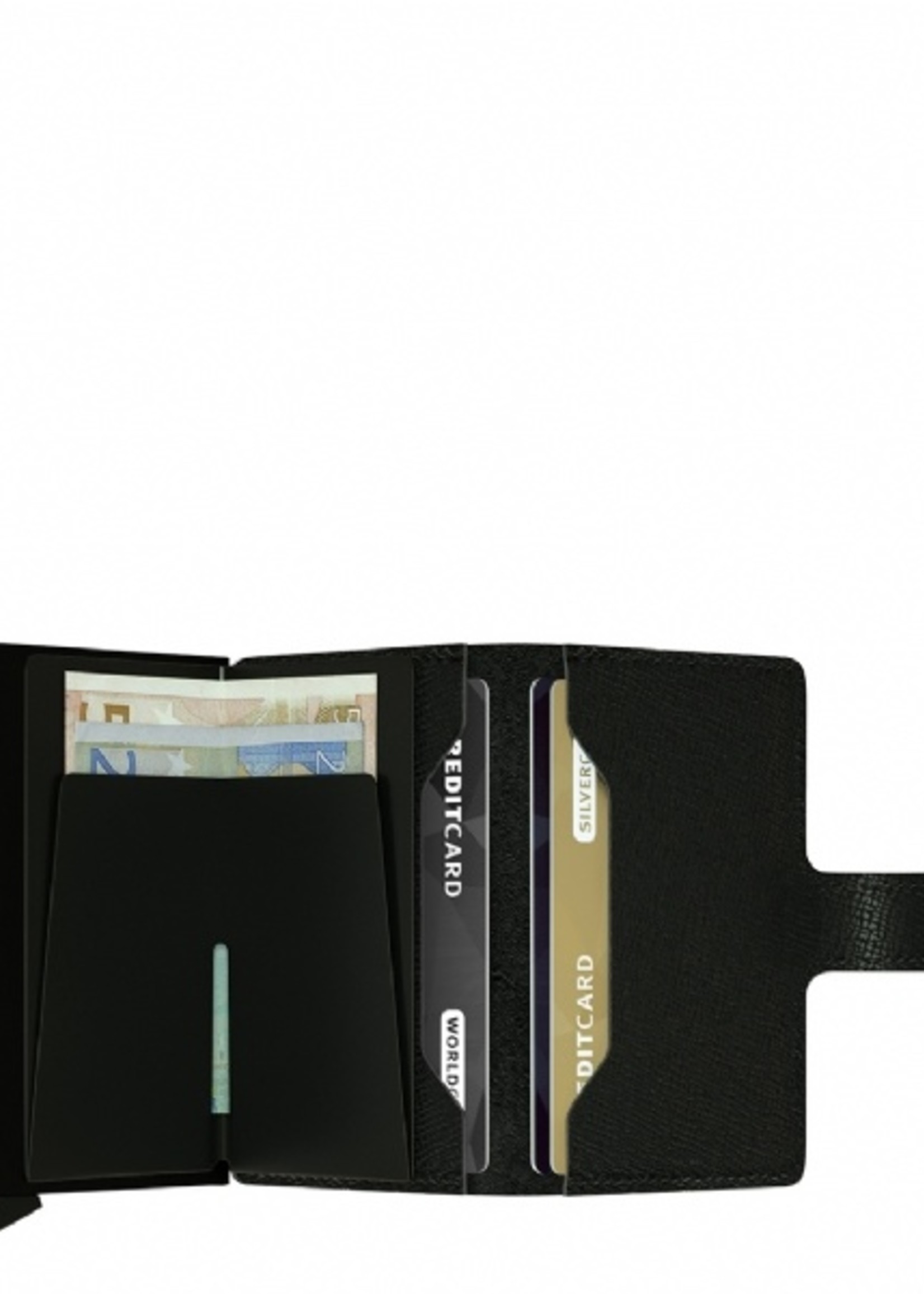 Secrid Mini Wallet Crisple Black