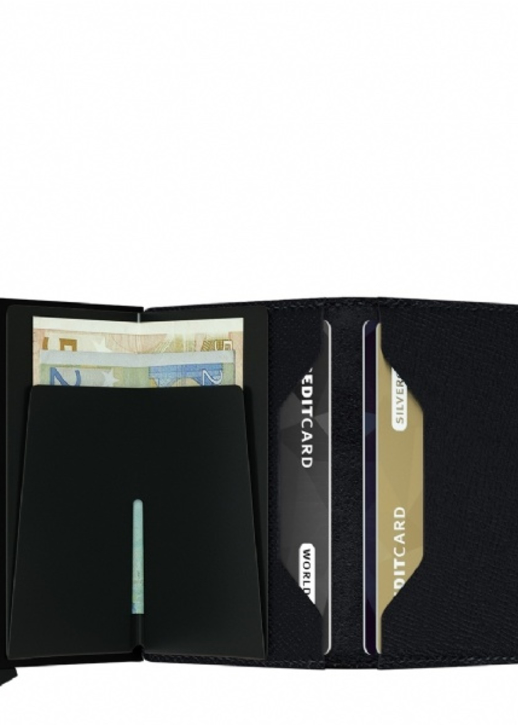 Secrid Slim Wallet Crisple Black