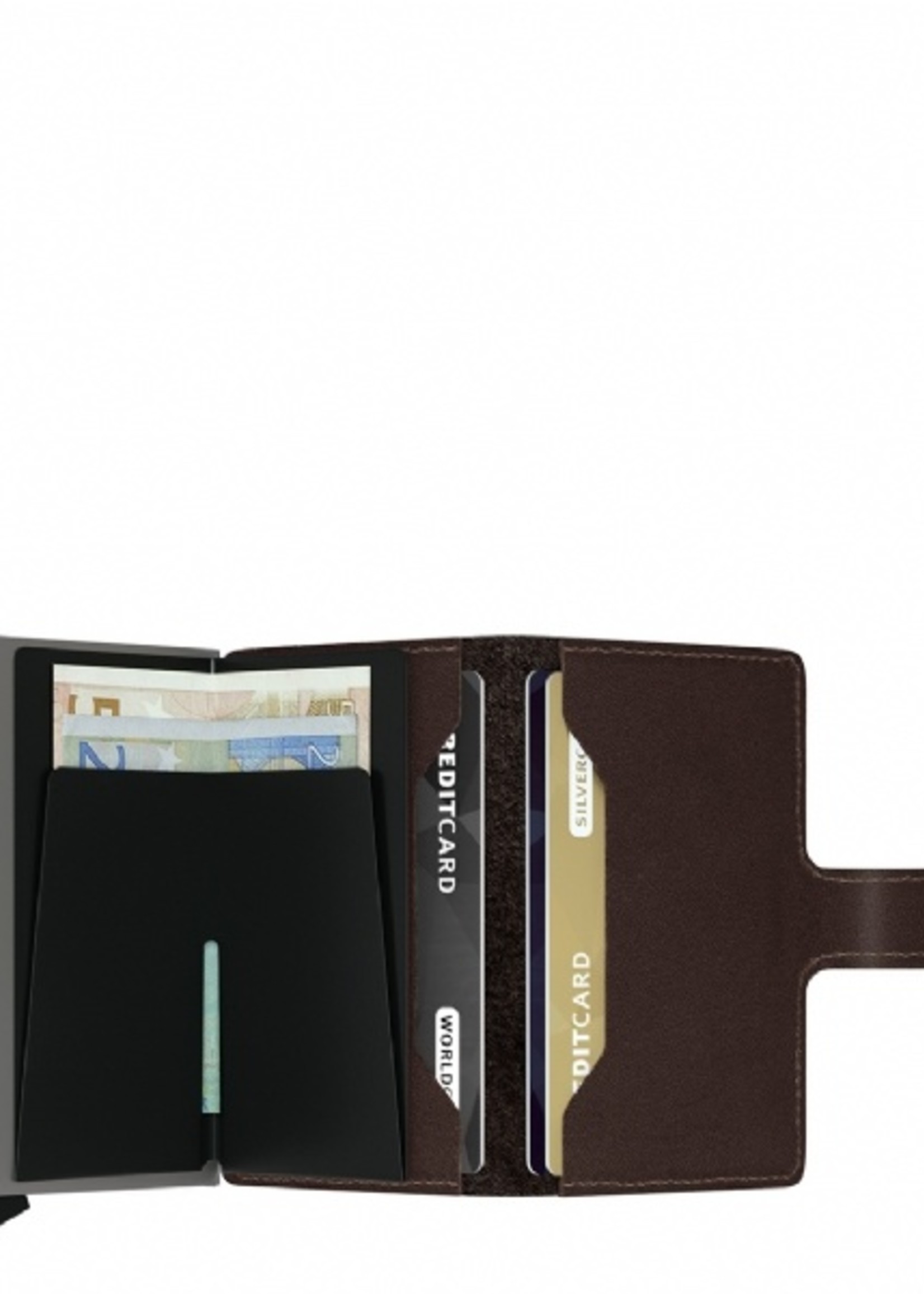 Secrid Mini Wallet Original Dark Brown