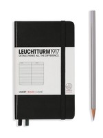 Leuchtturm1917 Notitieboek Pocket A6 Hard Cover Black