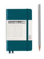 Leuchtturm1917 Notitieboek Pocket A6 Hard Cover Pacific Green