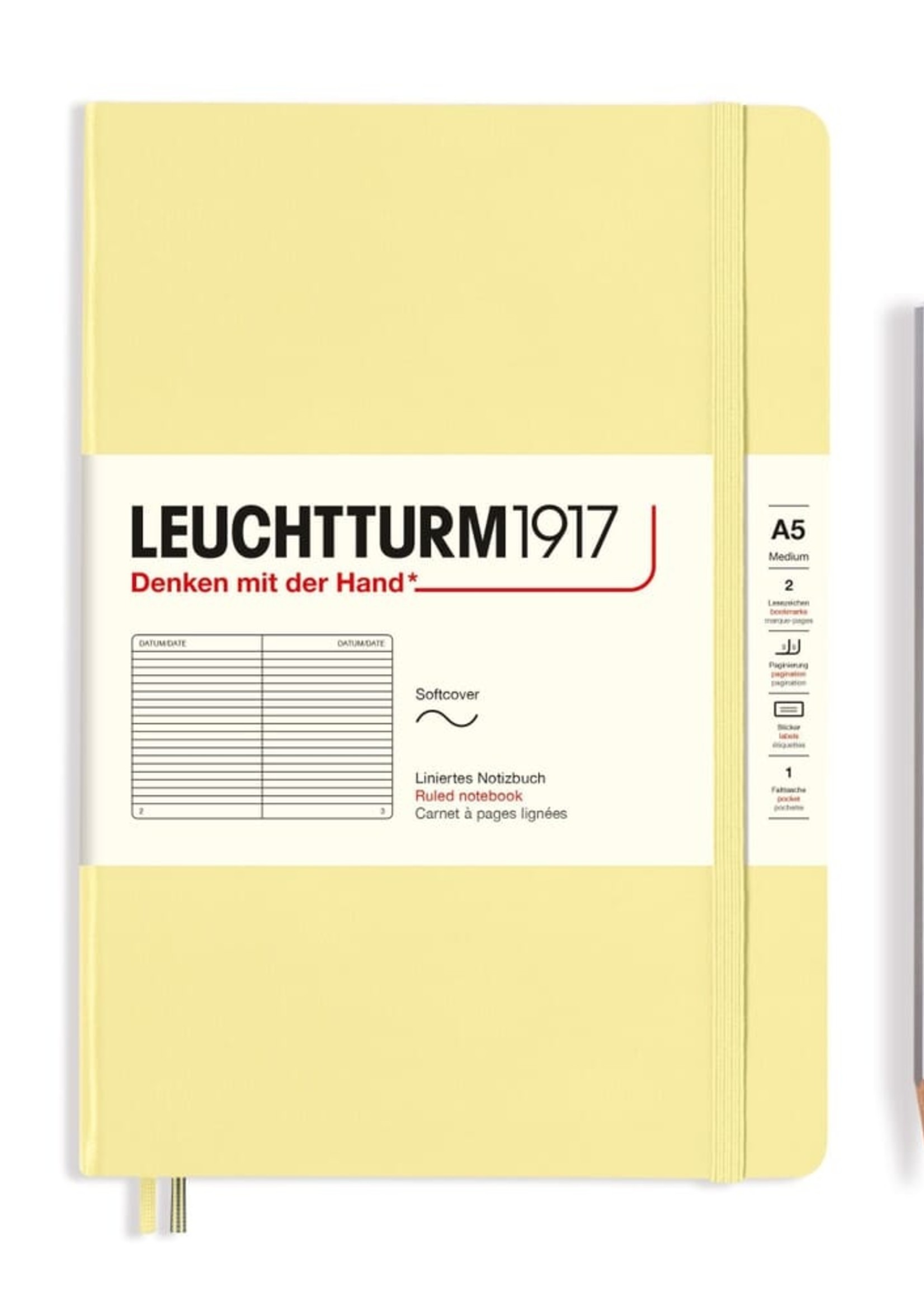 Leuchtturm1917 Medium Soft Cover Vanilla