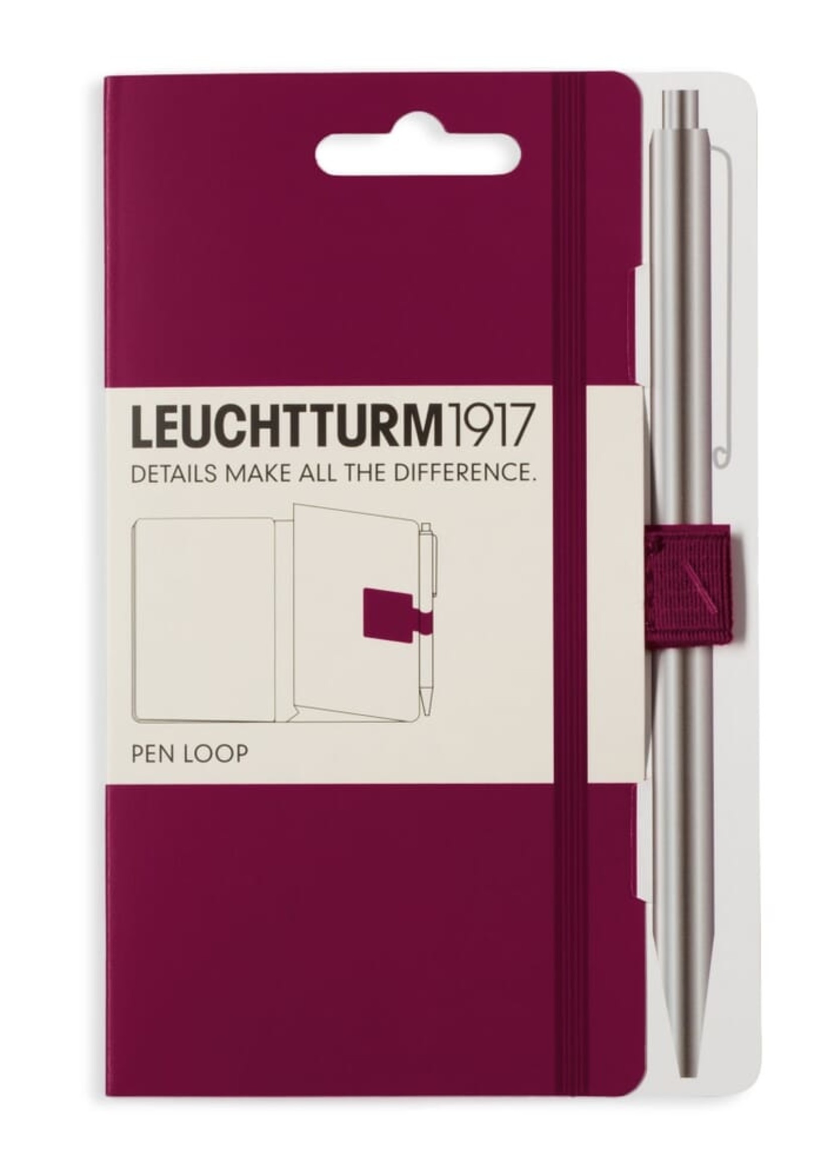 Leuchtturm1917 Pen Loop Port Red