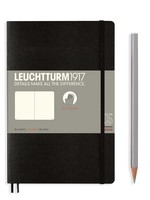 Leuchtturm1917 Notitieboek Paperback B6+ Soft Cover Black