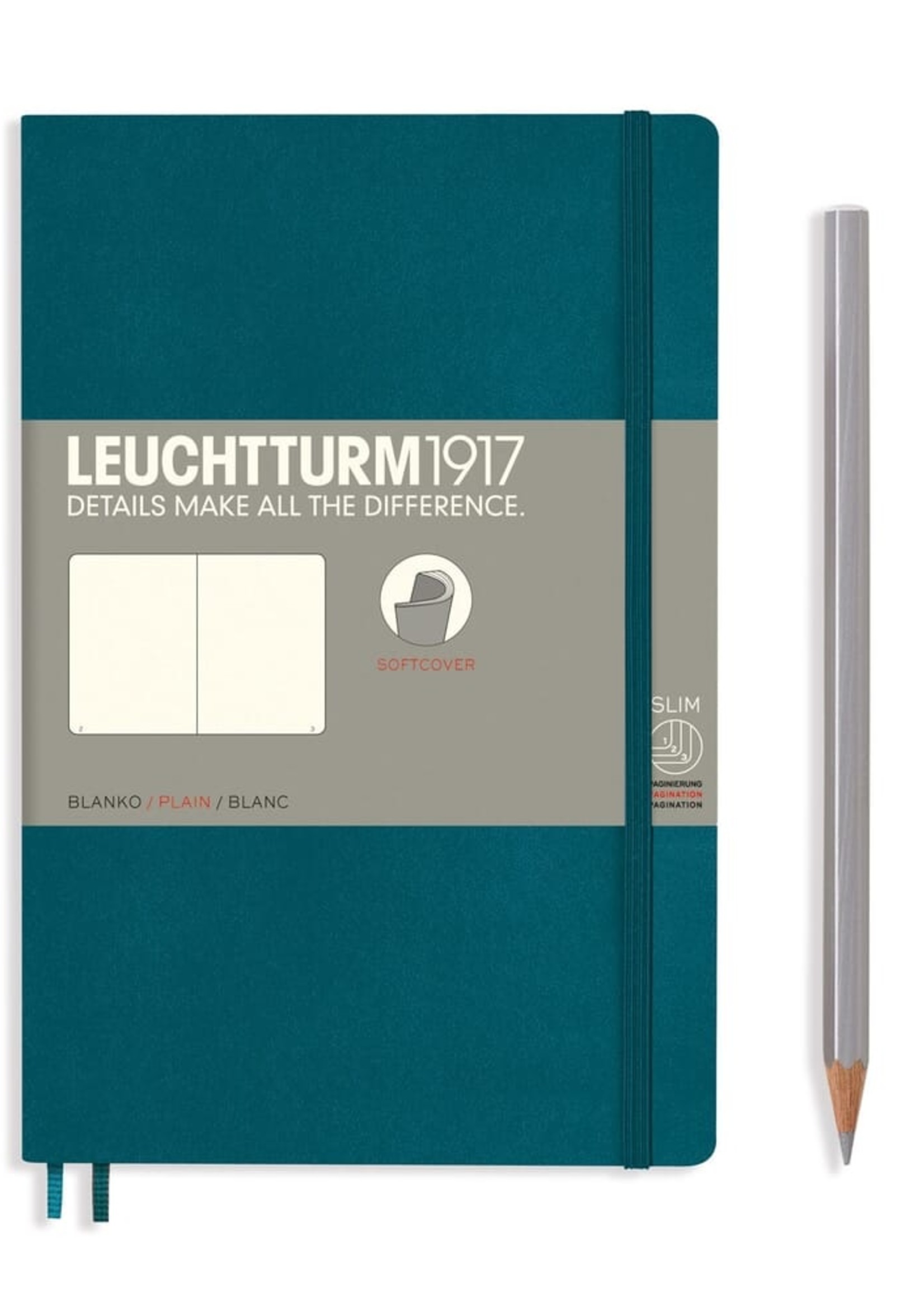 Leuchtturm1917 B6+ Soft Cover Pacific Green