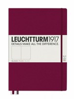 Leuchtturm1917 Notitieboek Master Slim A4+ Hard Cover Port Red
