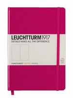 Leuchtturm1917 Notitieboek Medium Hard Cover Berry Gelijnd
