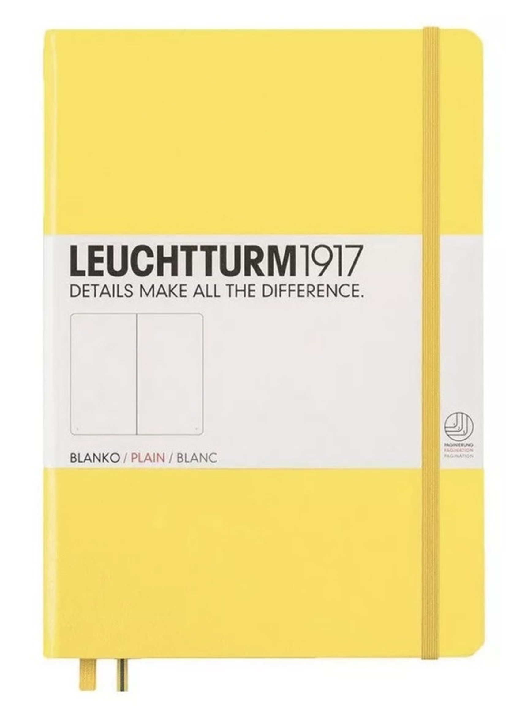 Leuchtturm1917 Medium  Hard Cover Yellow