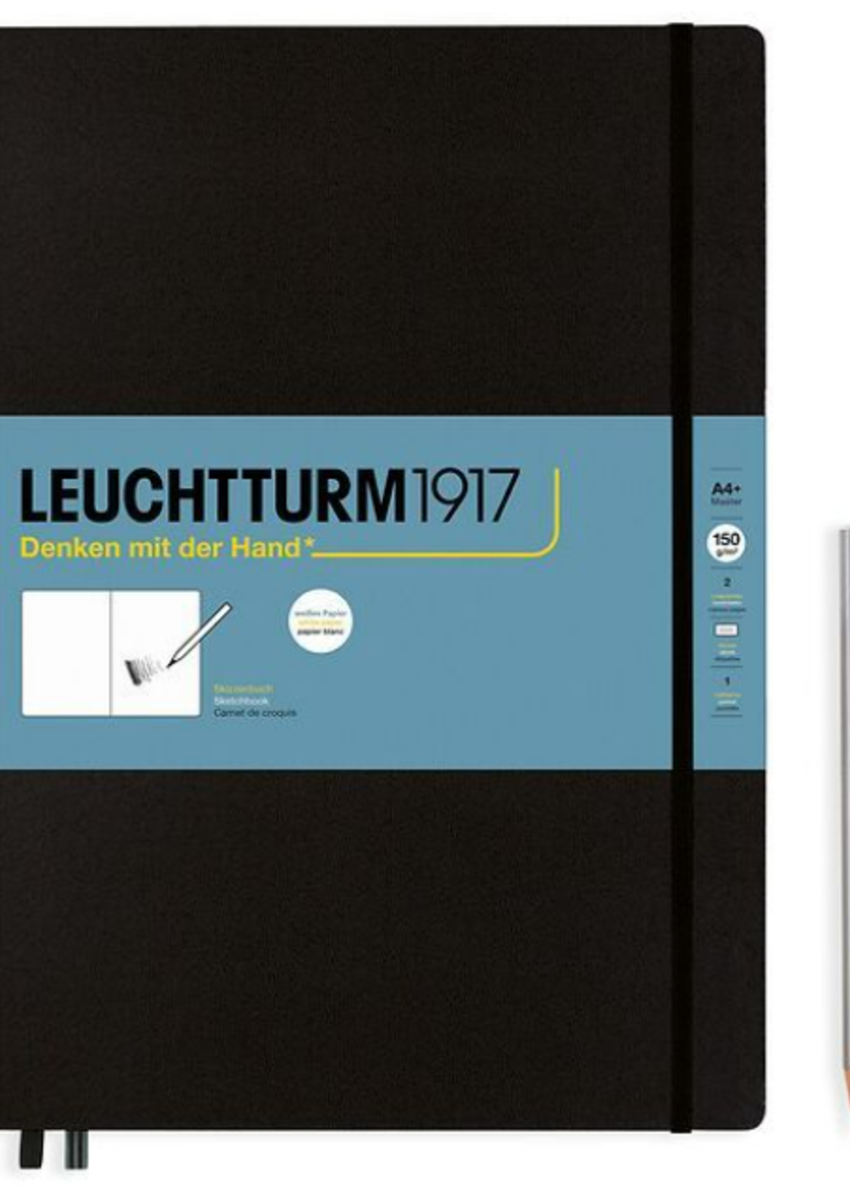 Leuchtturm1917 Sketchbook A4+ Black