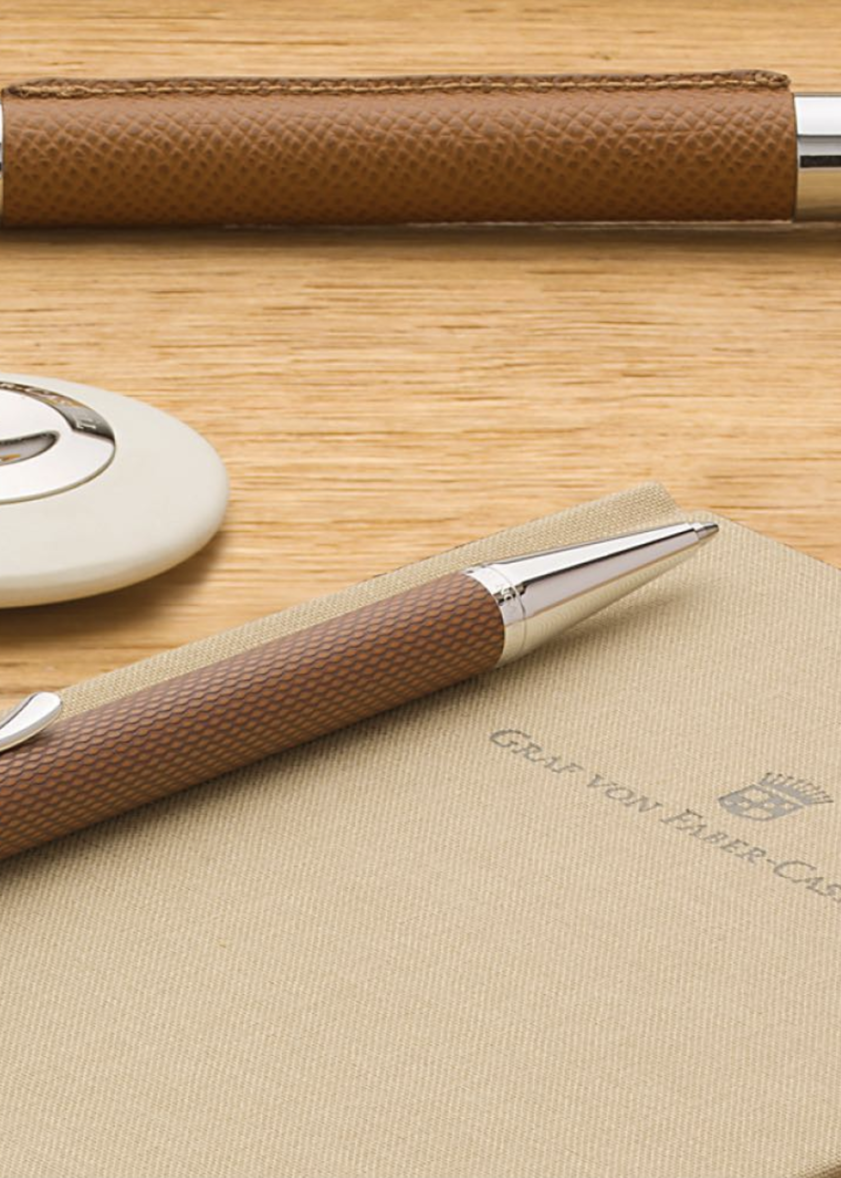 Graf von Faber-Castell Guilloche Cognac Balpen