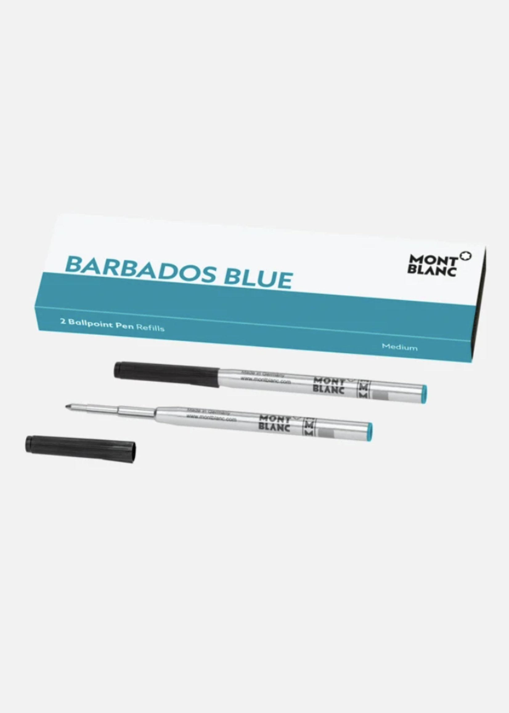 MONTBLANC Balpen Vulling Medium Barbados  Blue