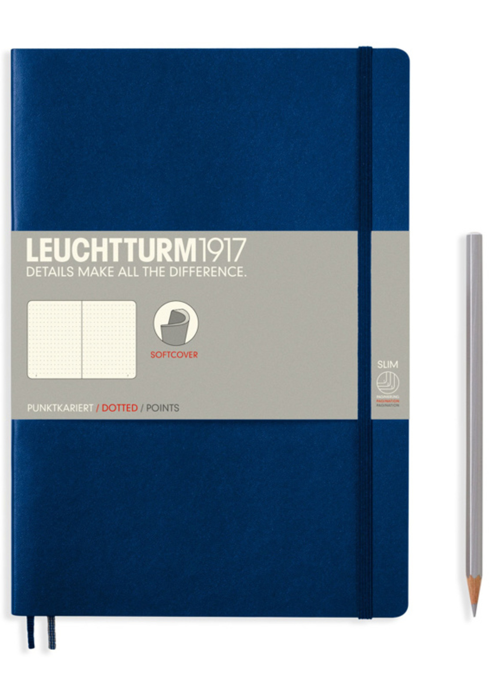 Leuchtturm1917 Notitieboek Composition B5 Soft Cover Navy