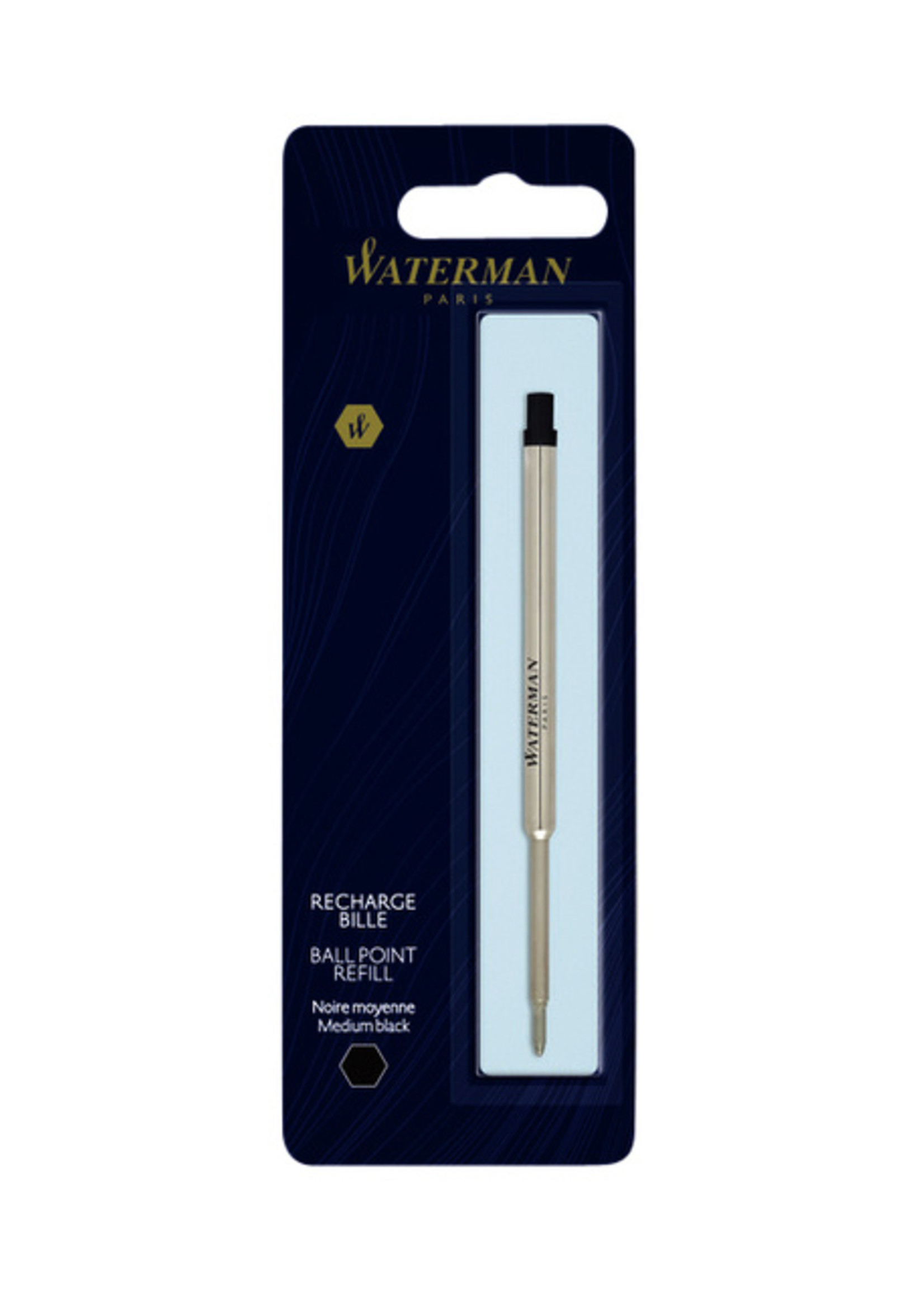 Waterman Balpen Vulling Medium Zwart