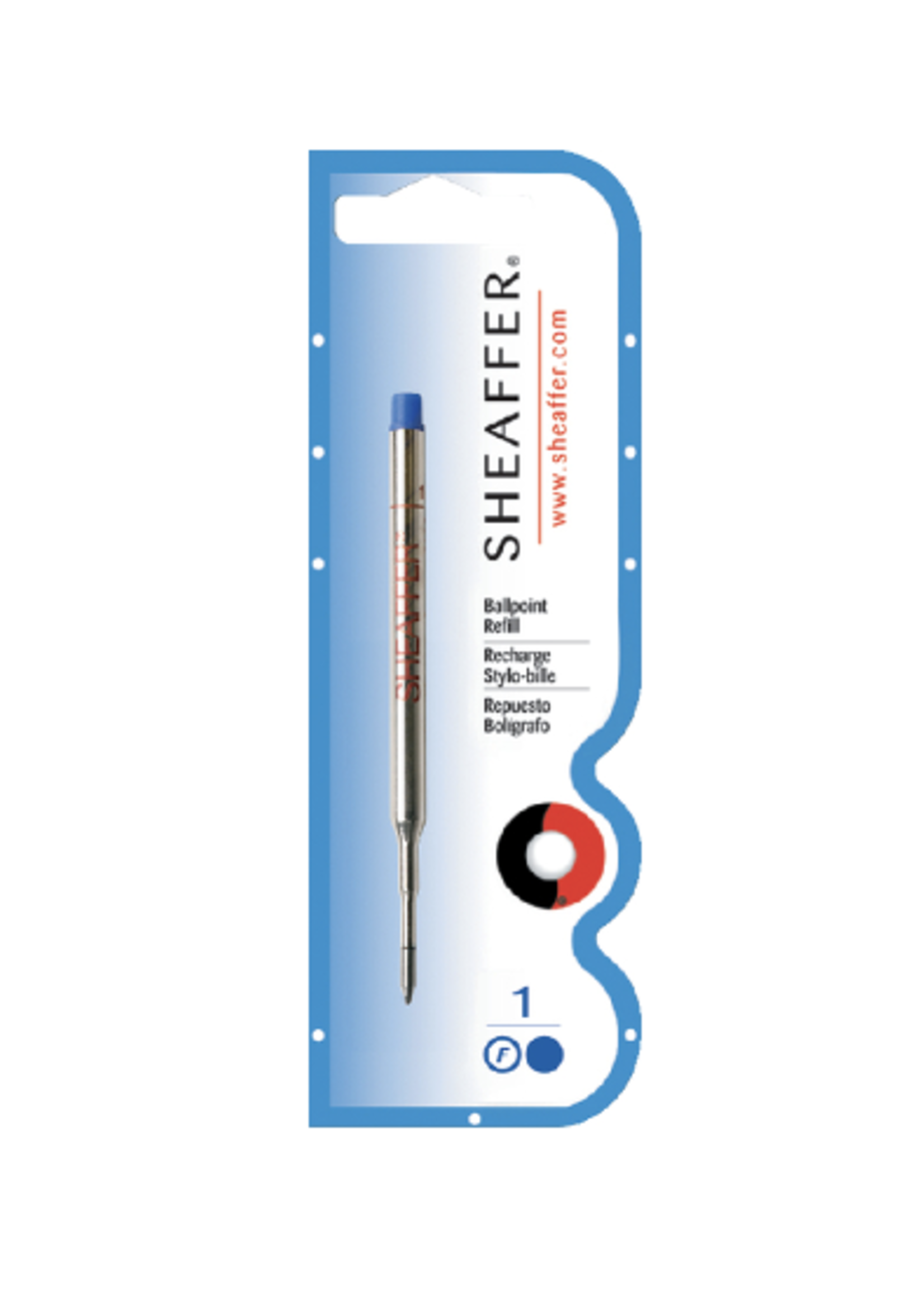 Sheaffer Balpen Vulling Zwart Fijn