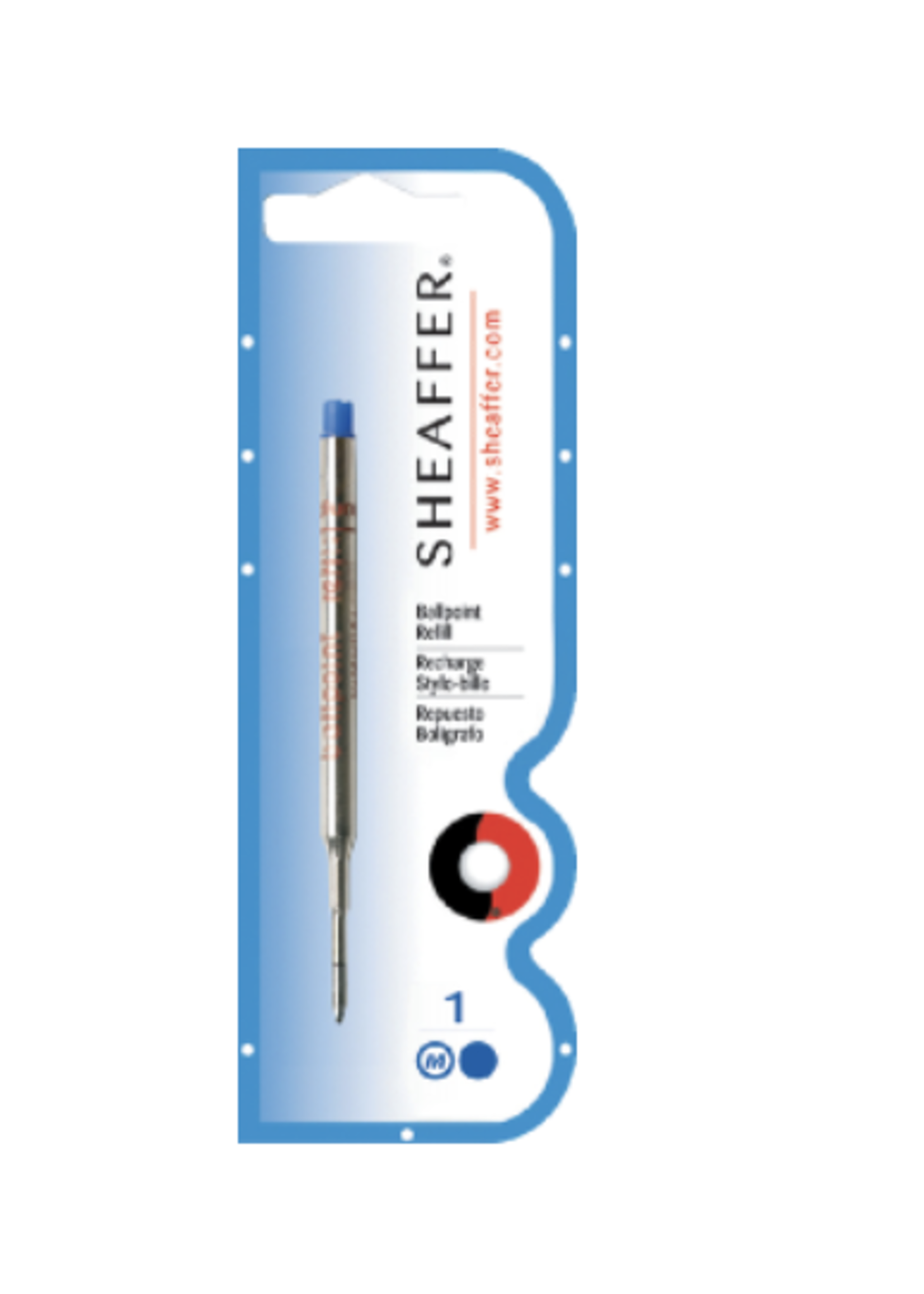 Sheaffer Balpen Vulling Blauw Medium