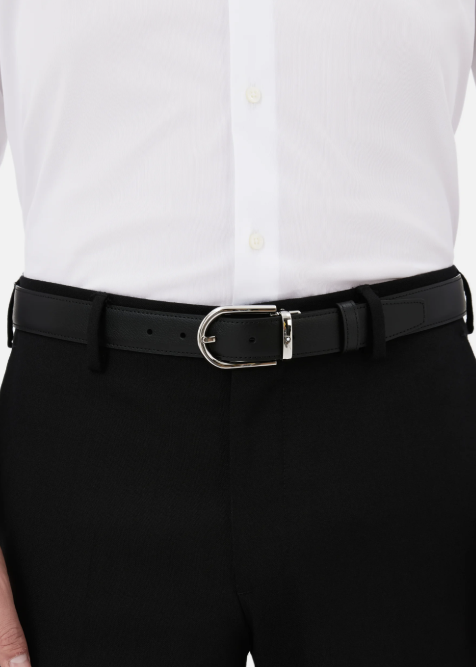 Montblanc Riem30mm Palladium & Omkeerbaar Black/Blue