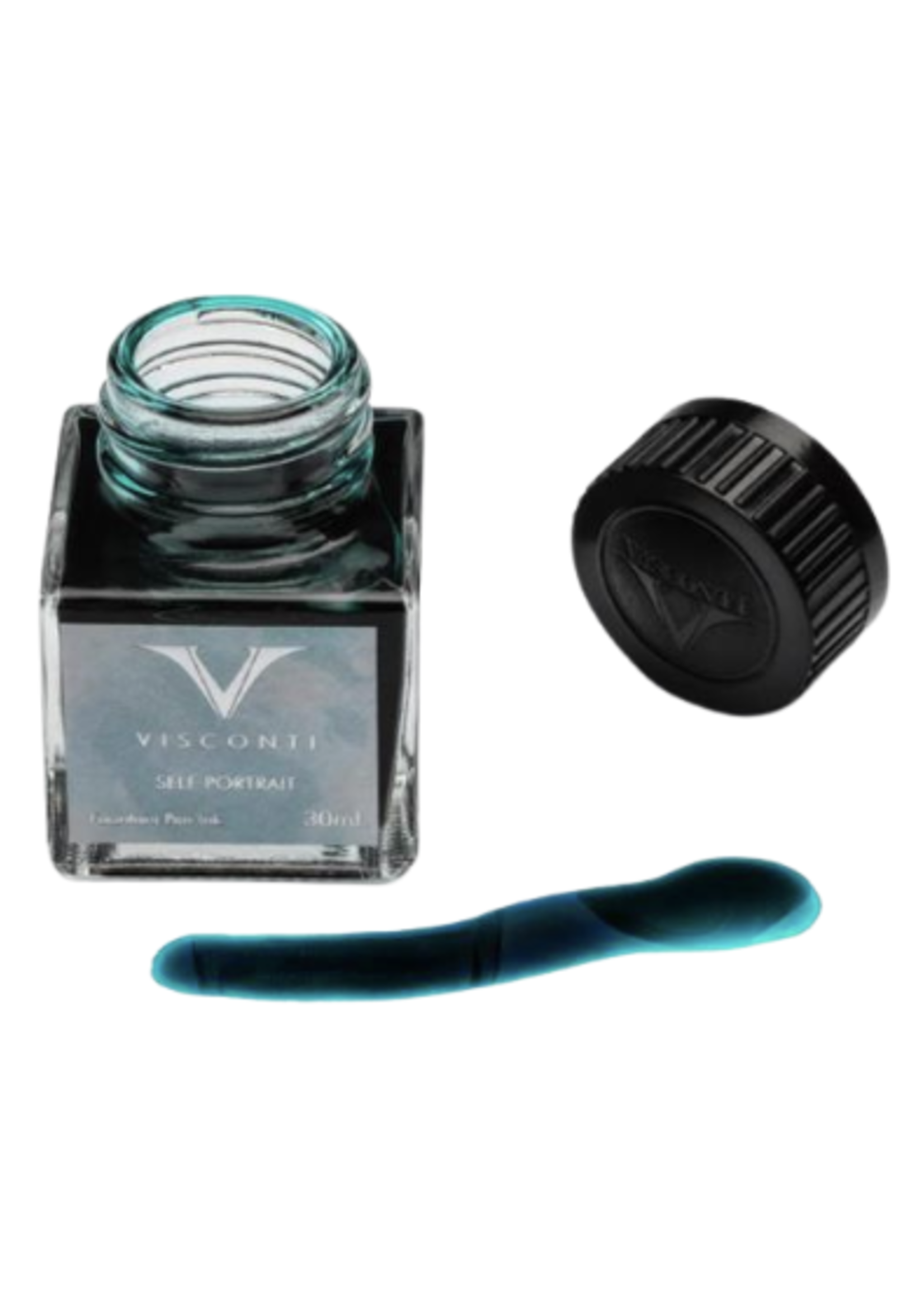 Visconti Inktpotje Van Gogh-collectie Self Portrait Light Blue