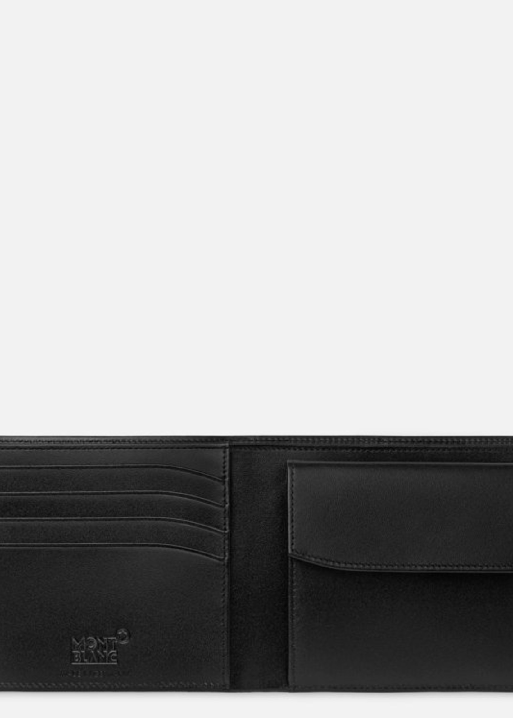 MONTBLANC Wallet Meisterstück Classic 4cc with Coin Black