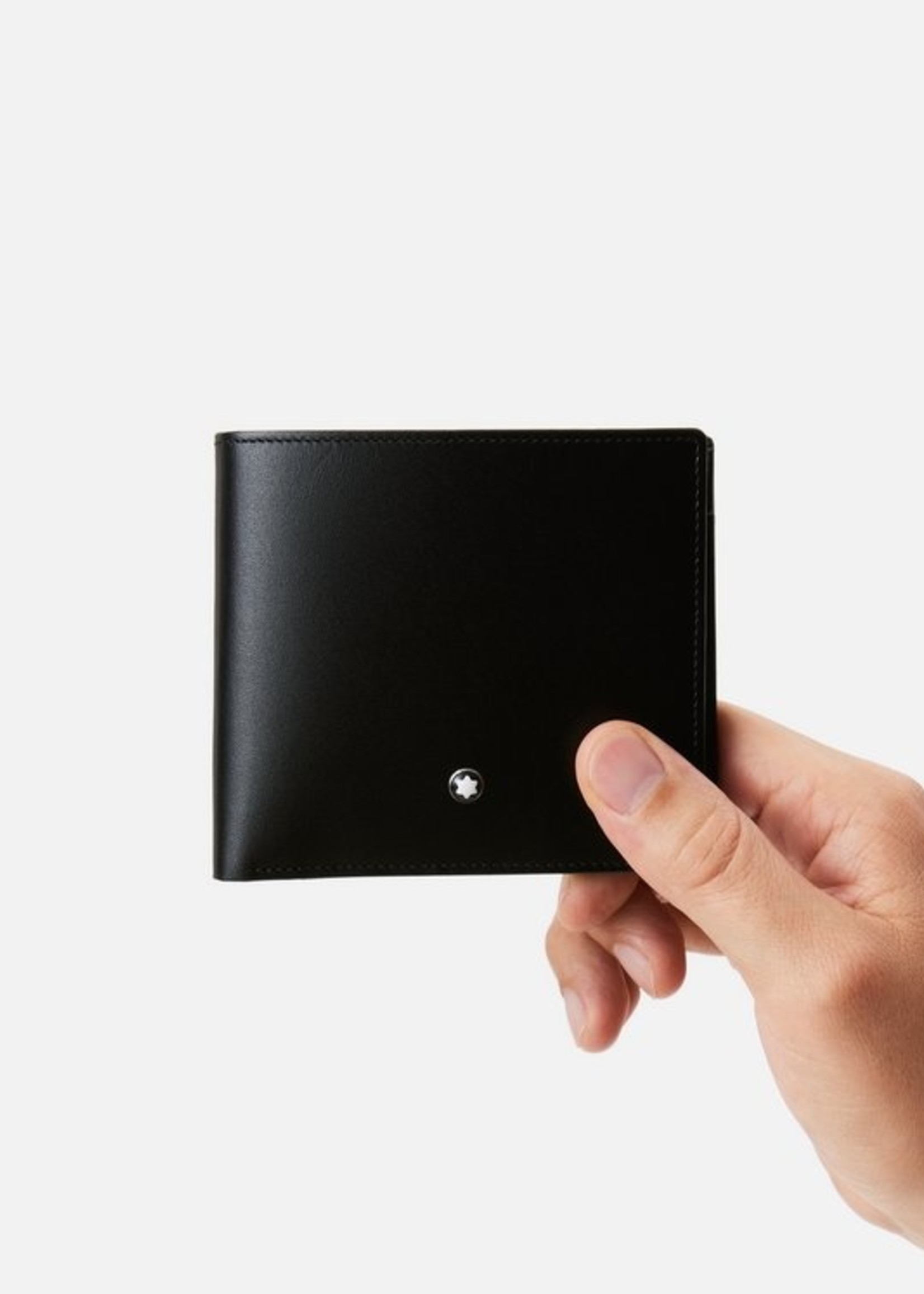 MONTBLANC Wallet Meisterstück Classic 4cc with Coin Black