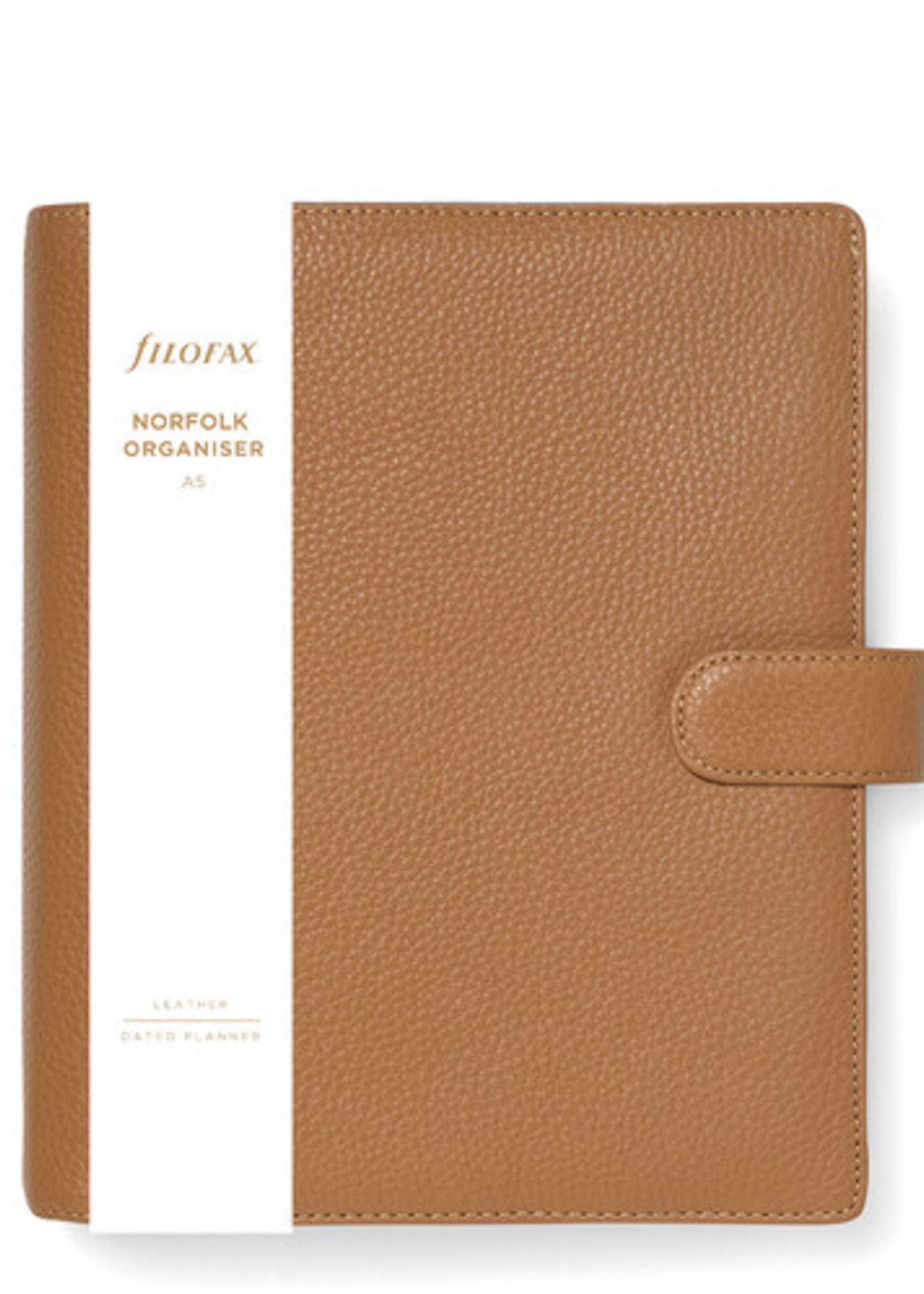 Filofax Organiser A5 Norfolk Almond