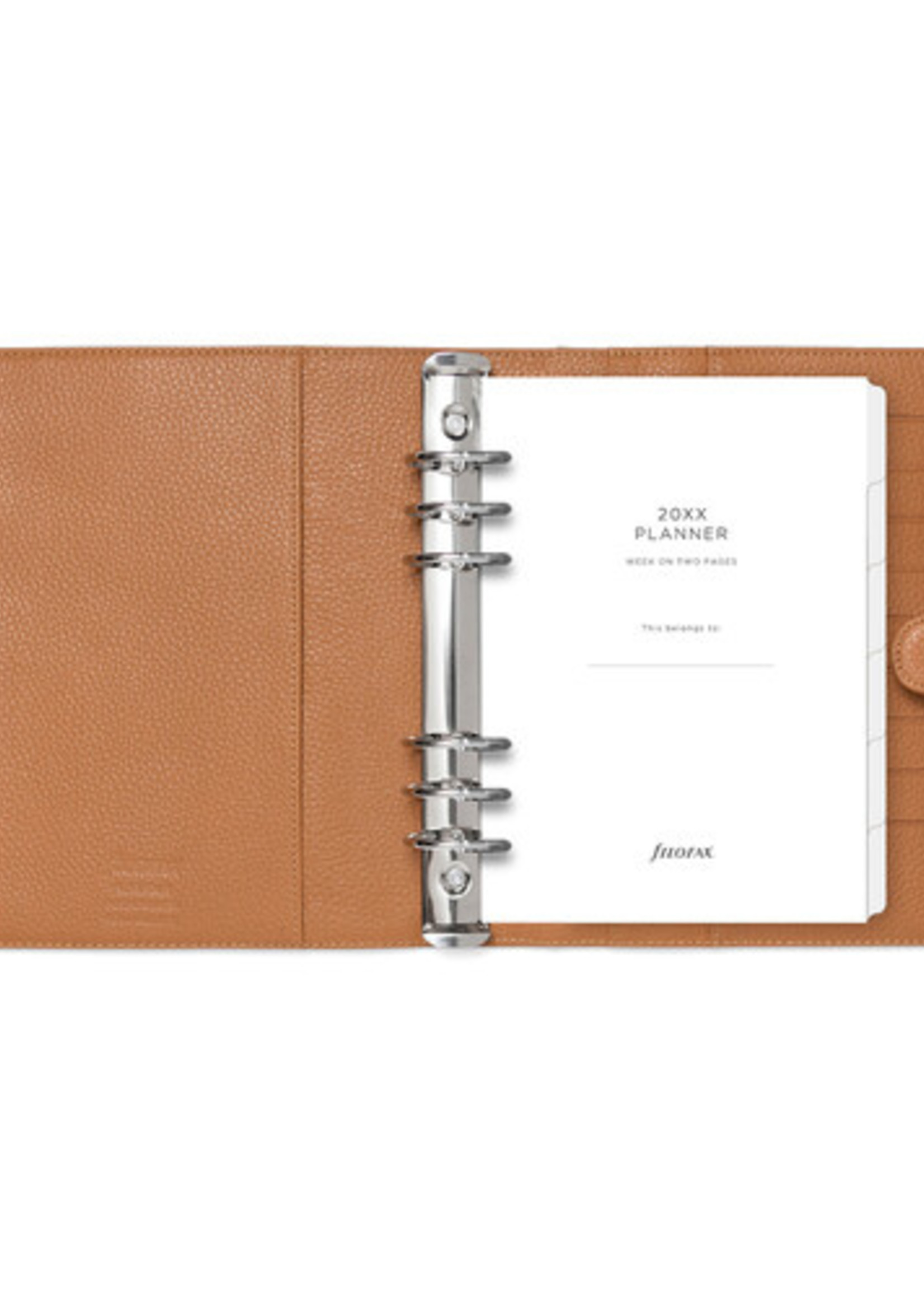 Filofax Organiser A5 Norfolk Almond