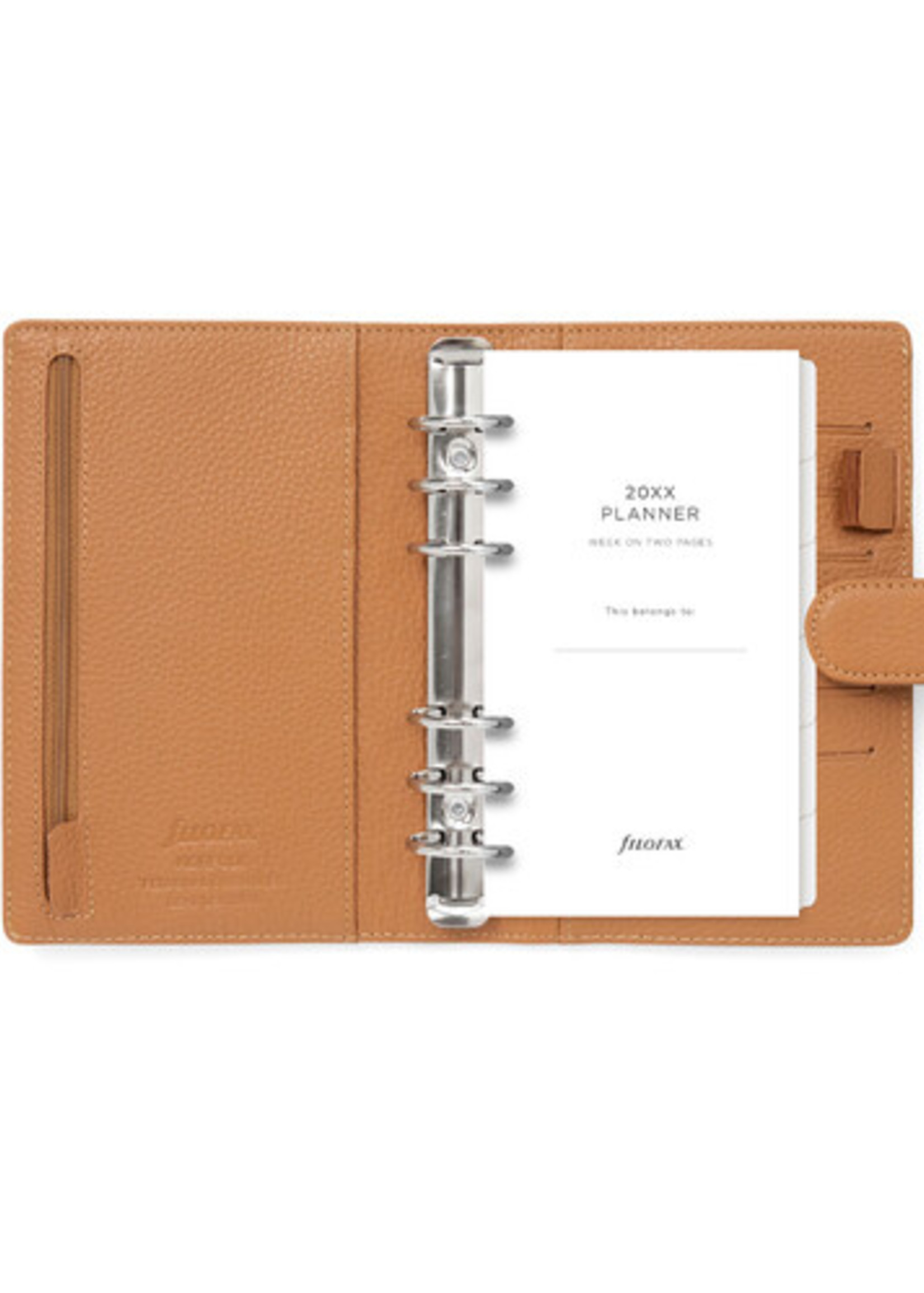 Filofax Organiser Personal Norfolk Almond Camel