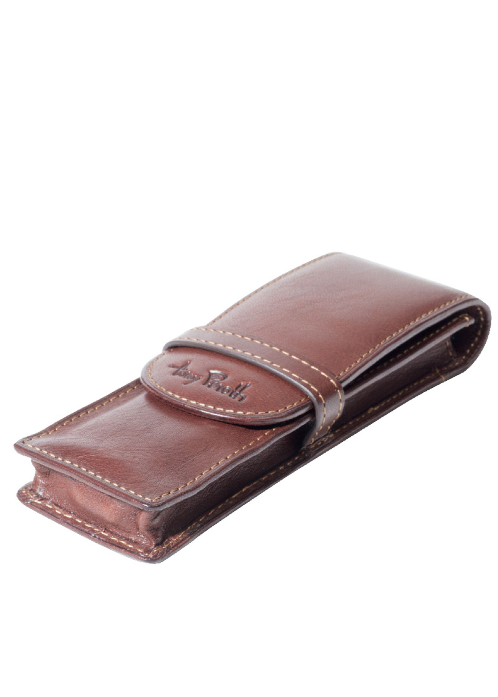 Tony Perotti Pen Etui 2-vaks Vintage Brown