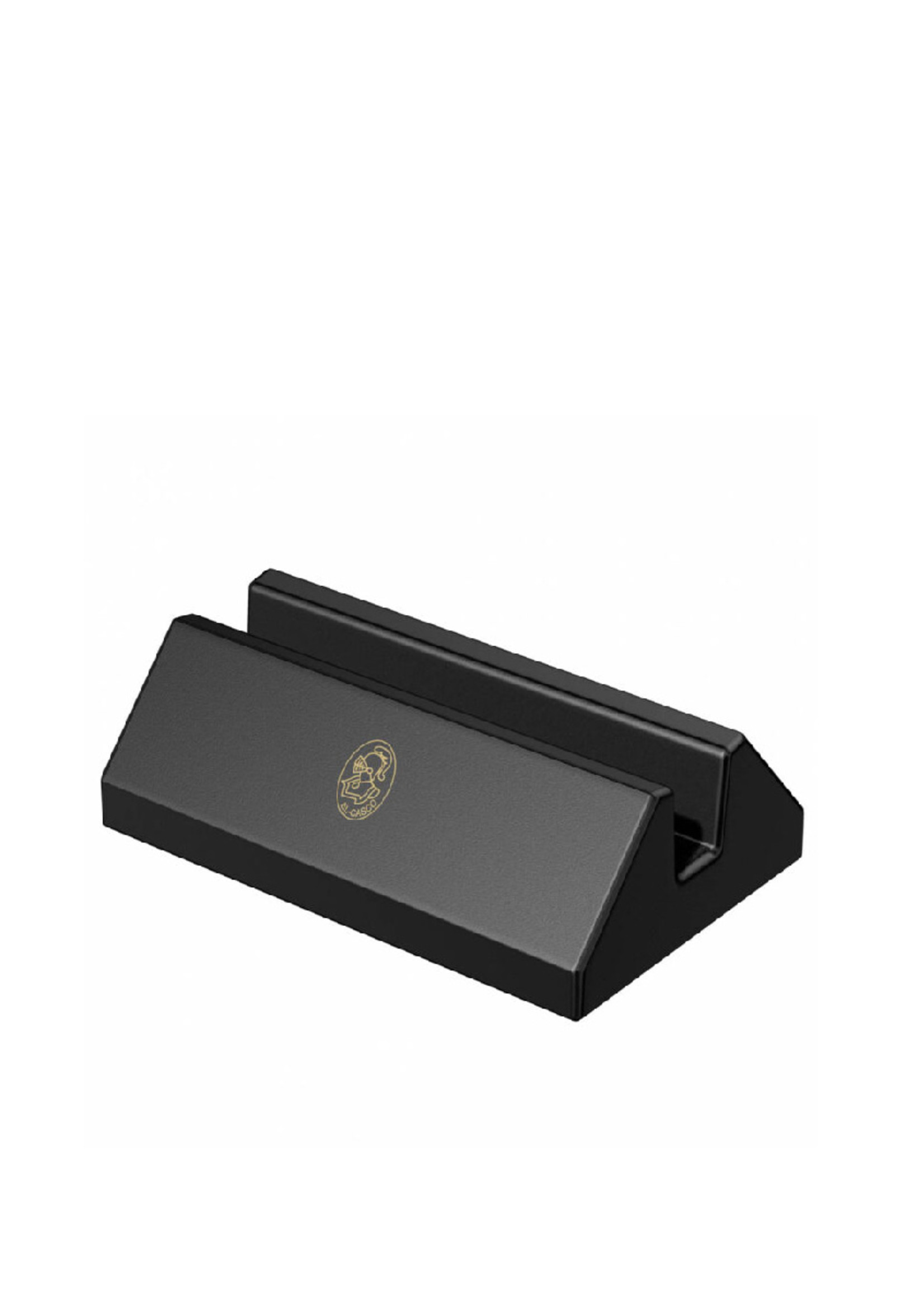 El Casco Black Business Card Holder