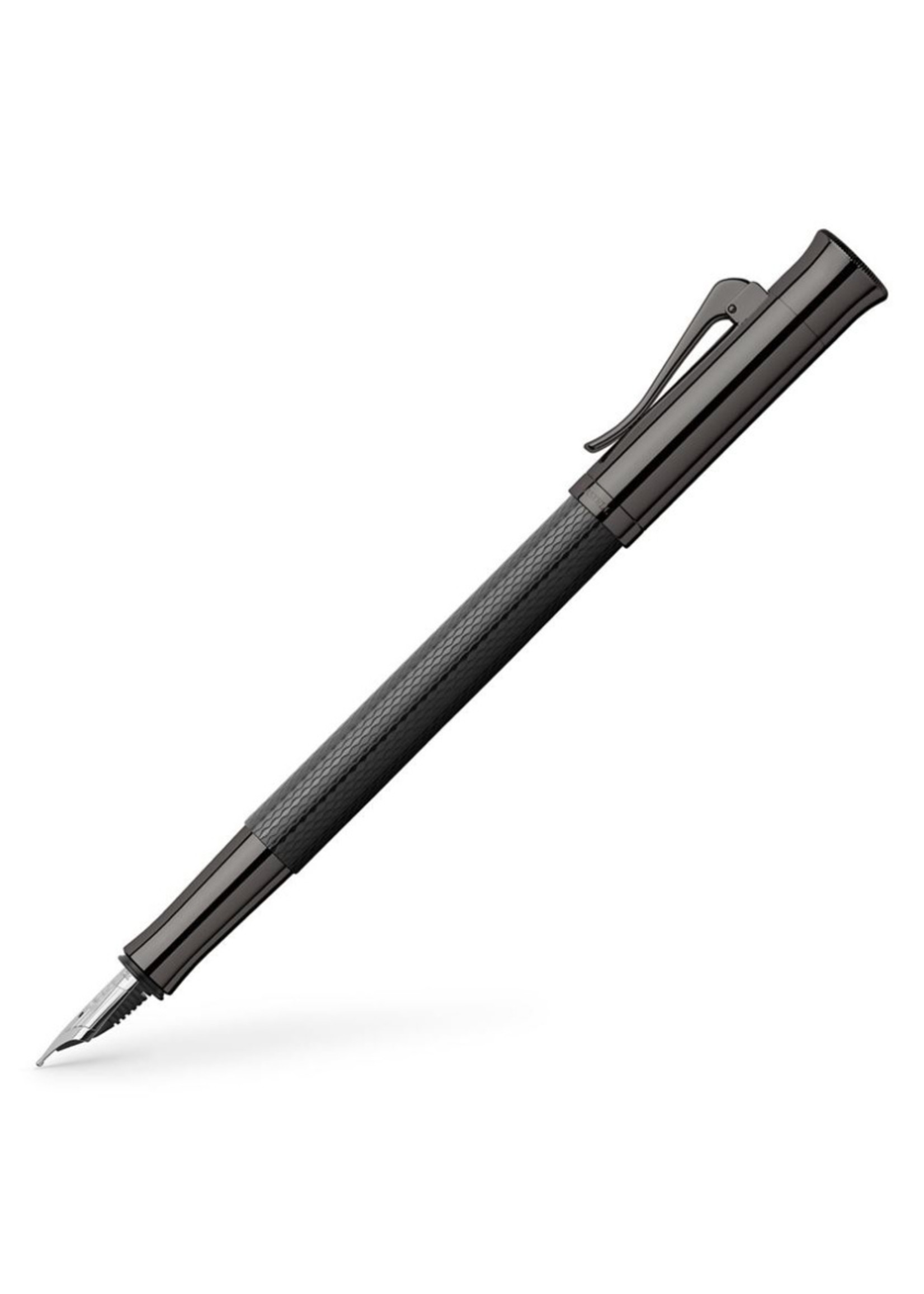 Graf von Faber-Castell Classic Guilloche Black Edition Vulpen