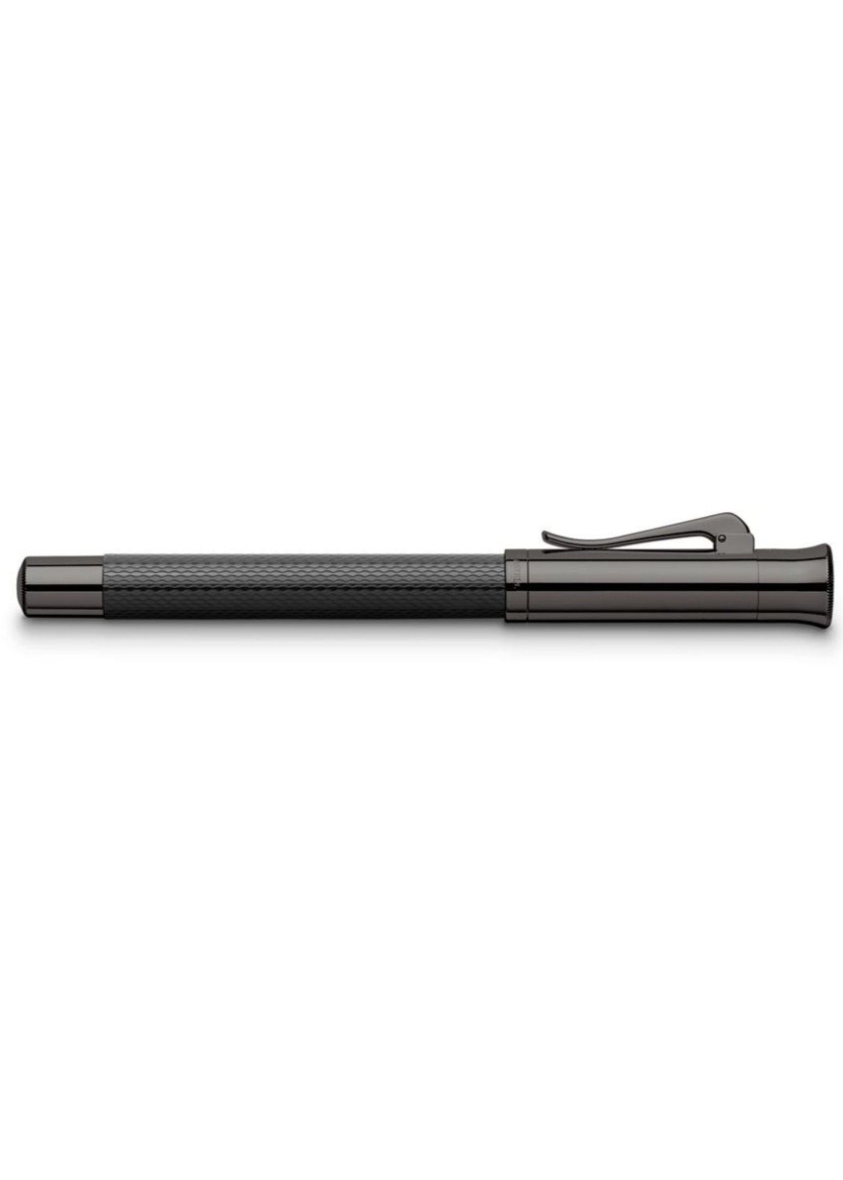 Graf von Faber-Castell Classic Guilloche Black Edition Vulpen