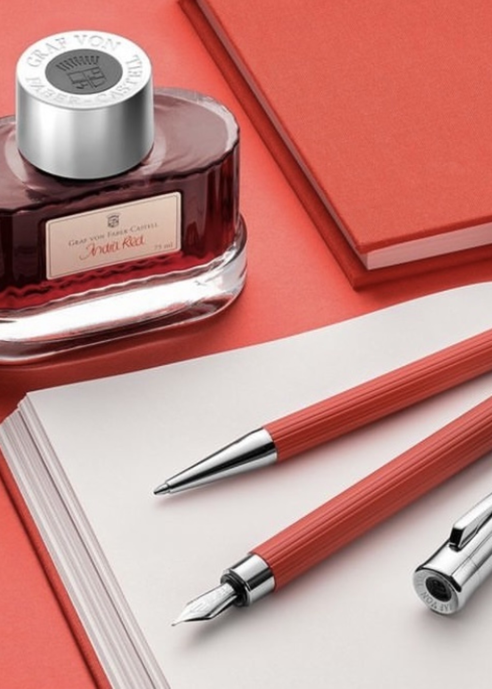 Graf von Faber-Castell Guilloche India Red Balpen