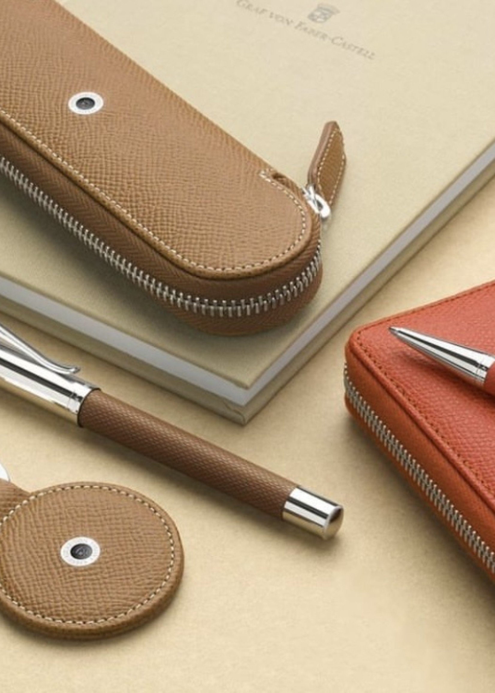 Graf von Faber-Castell Guilloche Cognac Roller