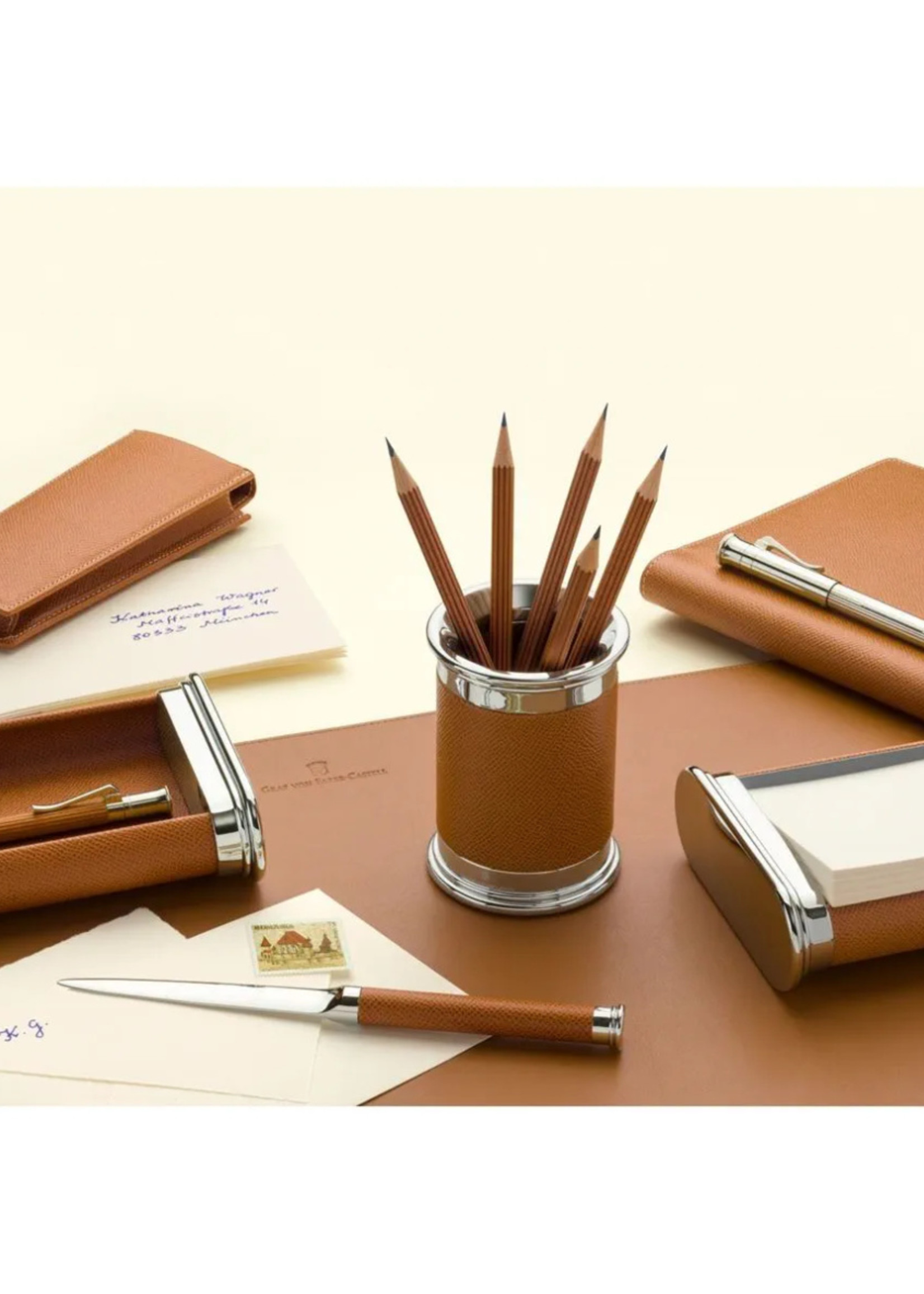 Graf von Faber-Castell Bureelset Epsom Generfd Cognac