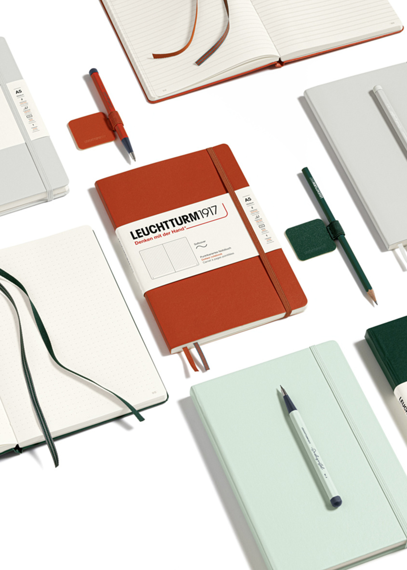 Leuchtturm1917 Pen Loop Natural Colours Mint Green