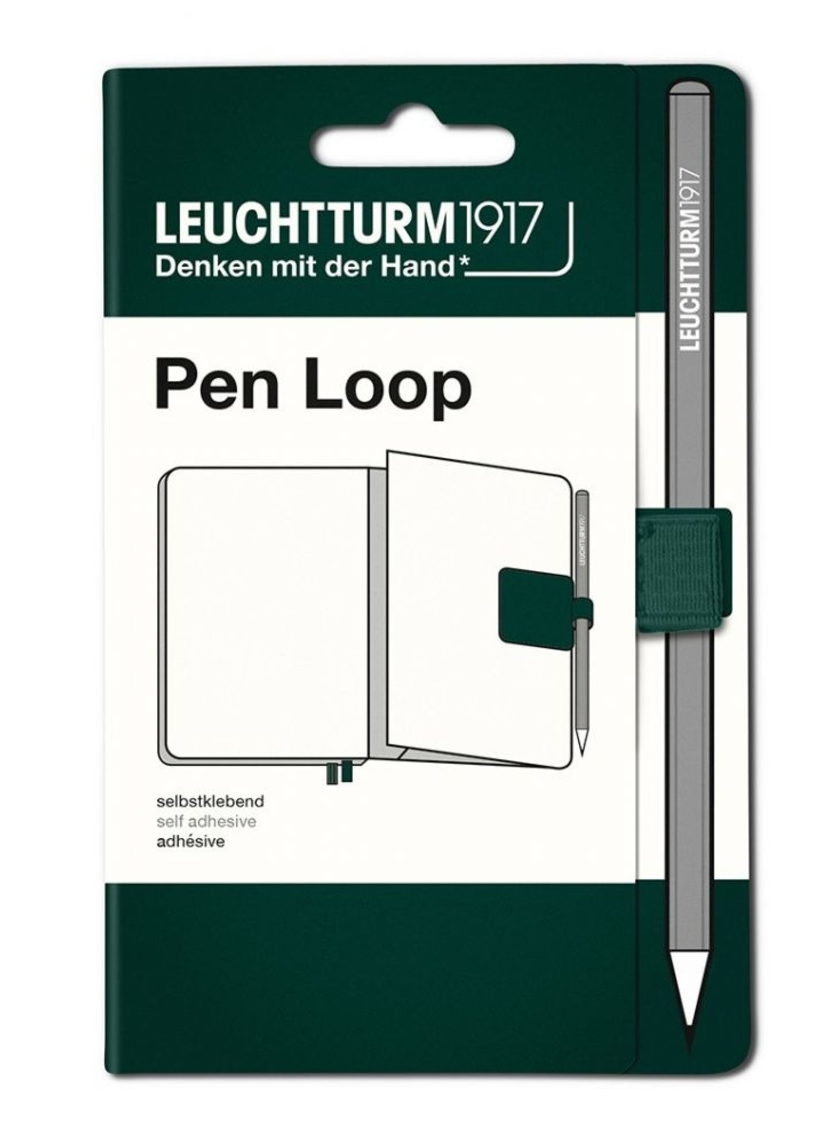 Leuchtturm1917 Pen Loop Natural Colours Forest Green