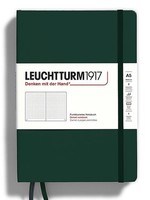 Leuchtturm1917 Medium A5  Hard Cover Natural Colours  Forest Green
