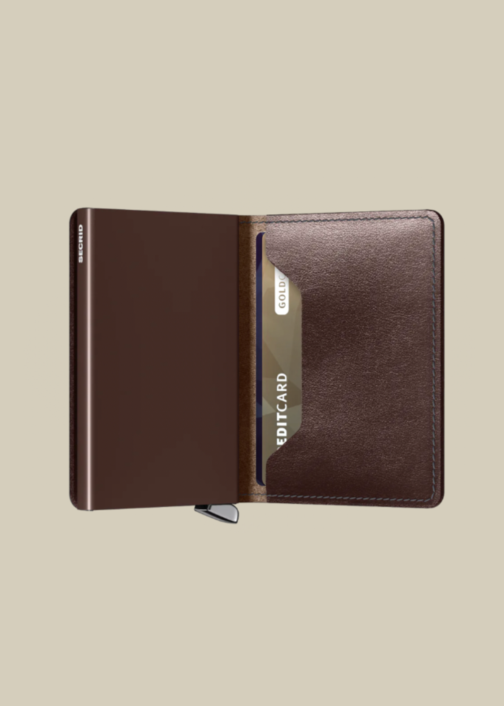 Secrid Dusk Slim Wallet Dark Brown