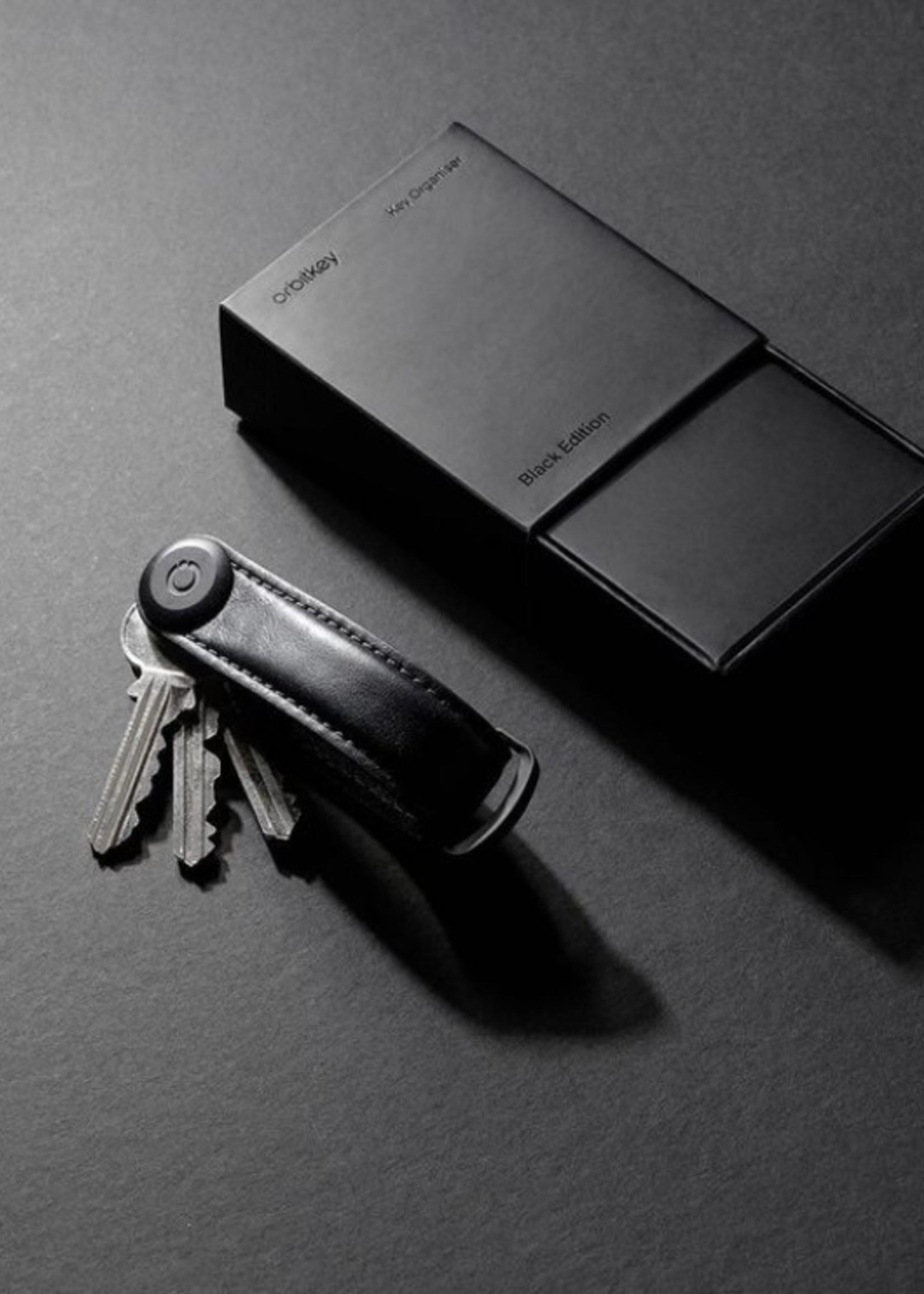 Orbitkey 2.0 Classic Leather Black/Black