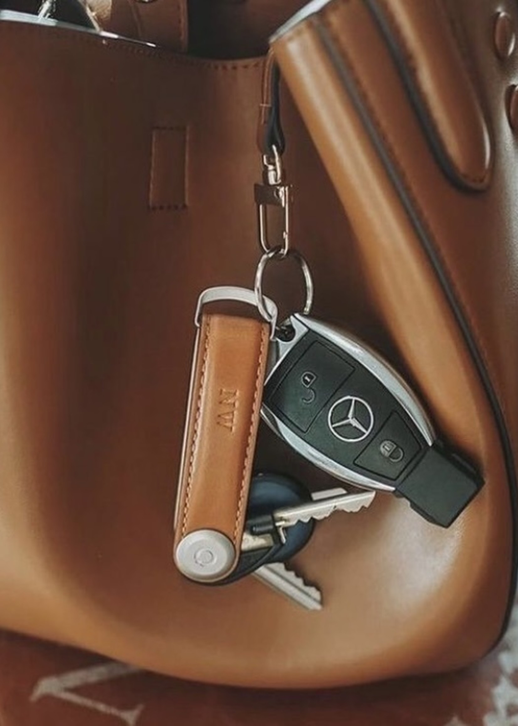 Orbitkey 2.0 Classic Leather Cognac / Tan