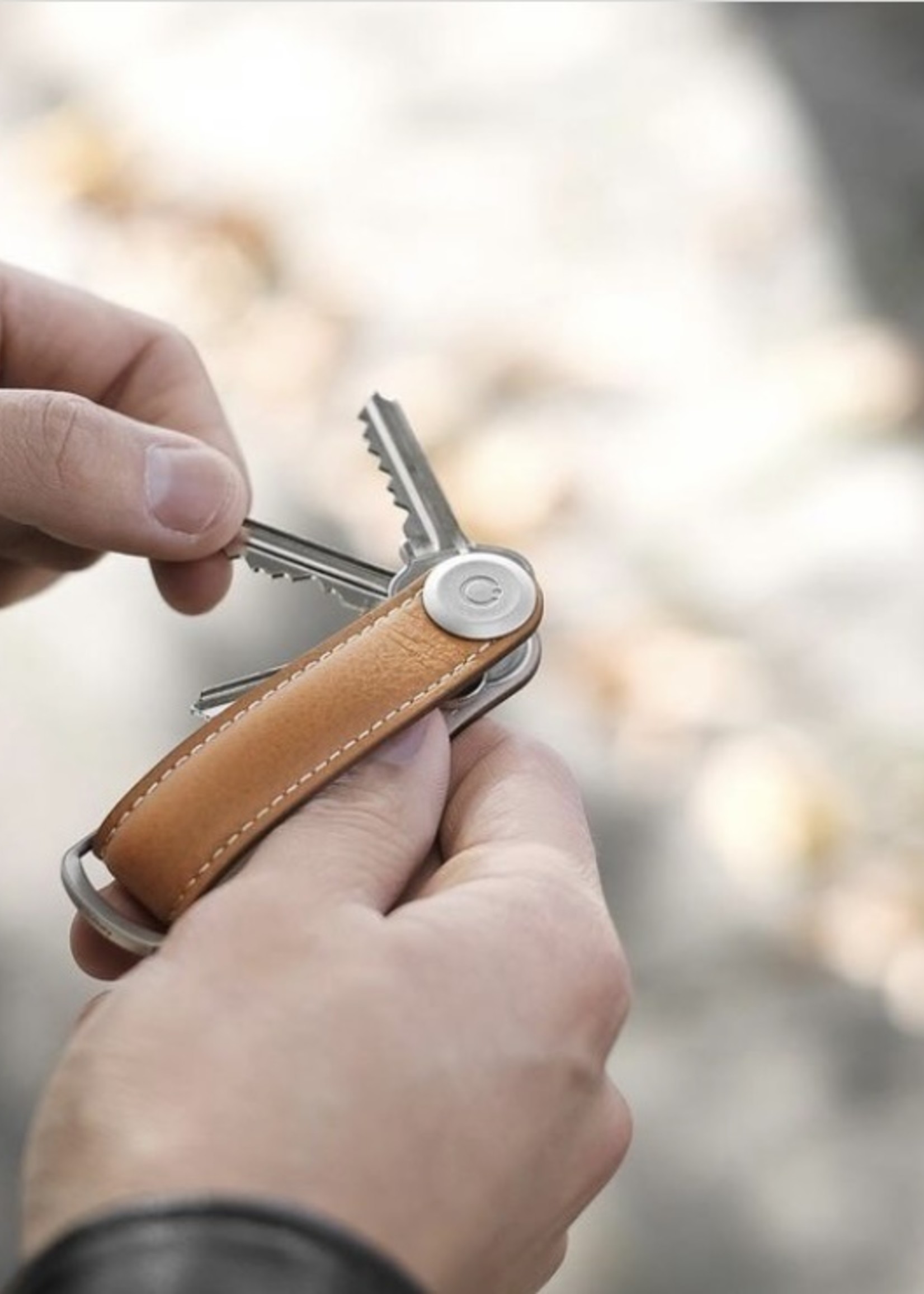 Orbitkey 2.0 Classic Leather Cognac / Tan