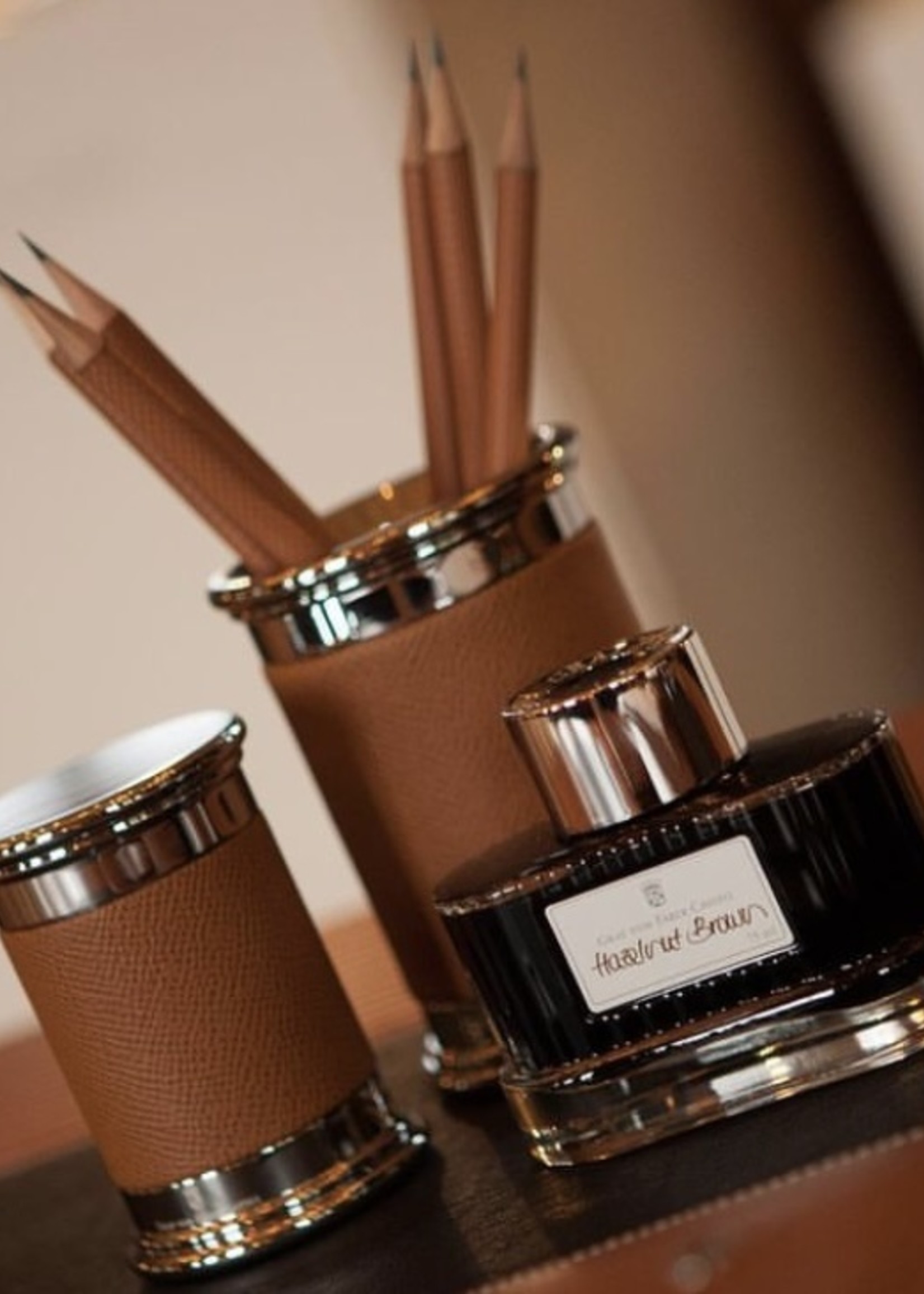 Graf von Faber-Castell Pennenpot Epsom Cognac