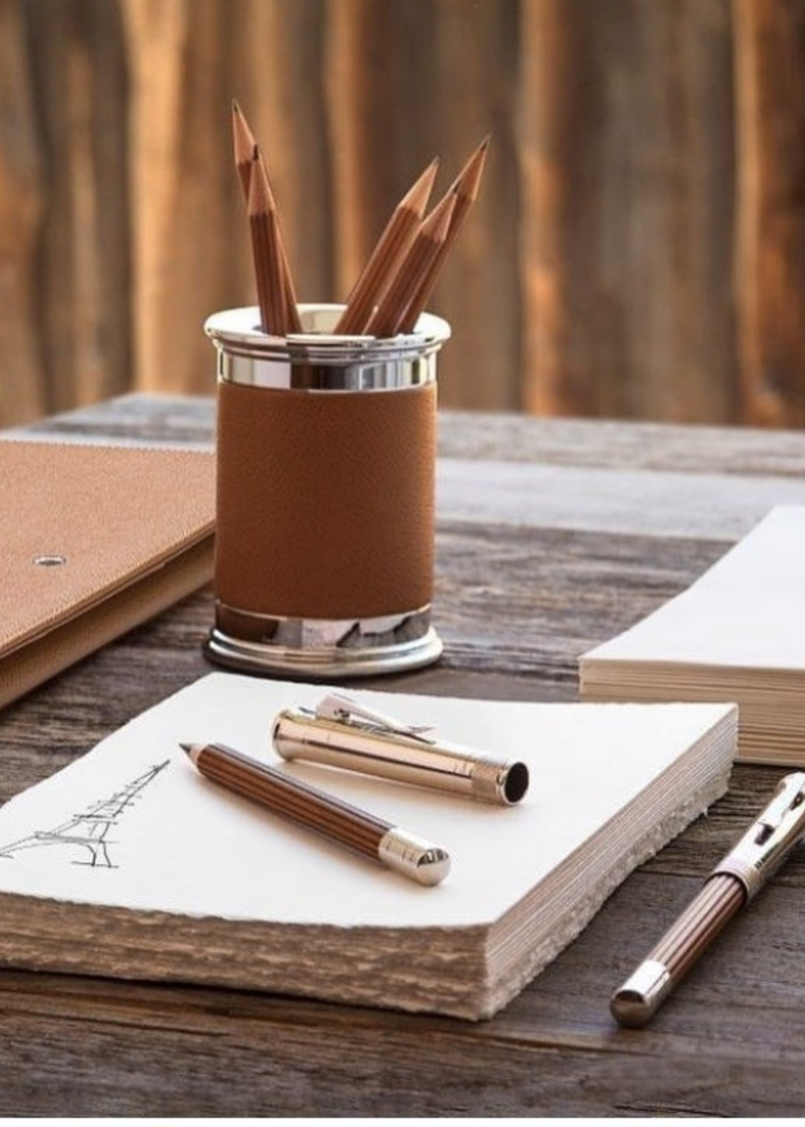 Graf von Faber-Castell Pennenpot Epsom Cognac