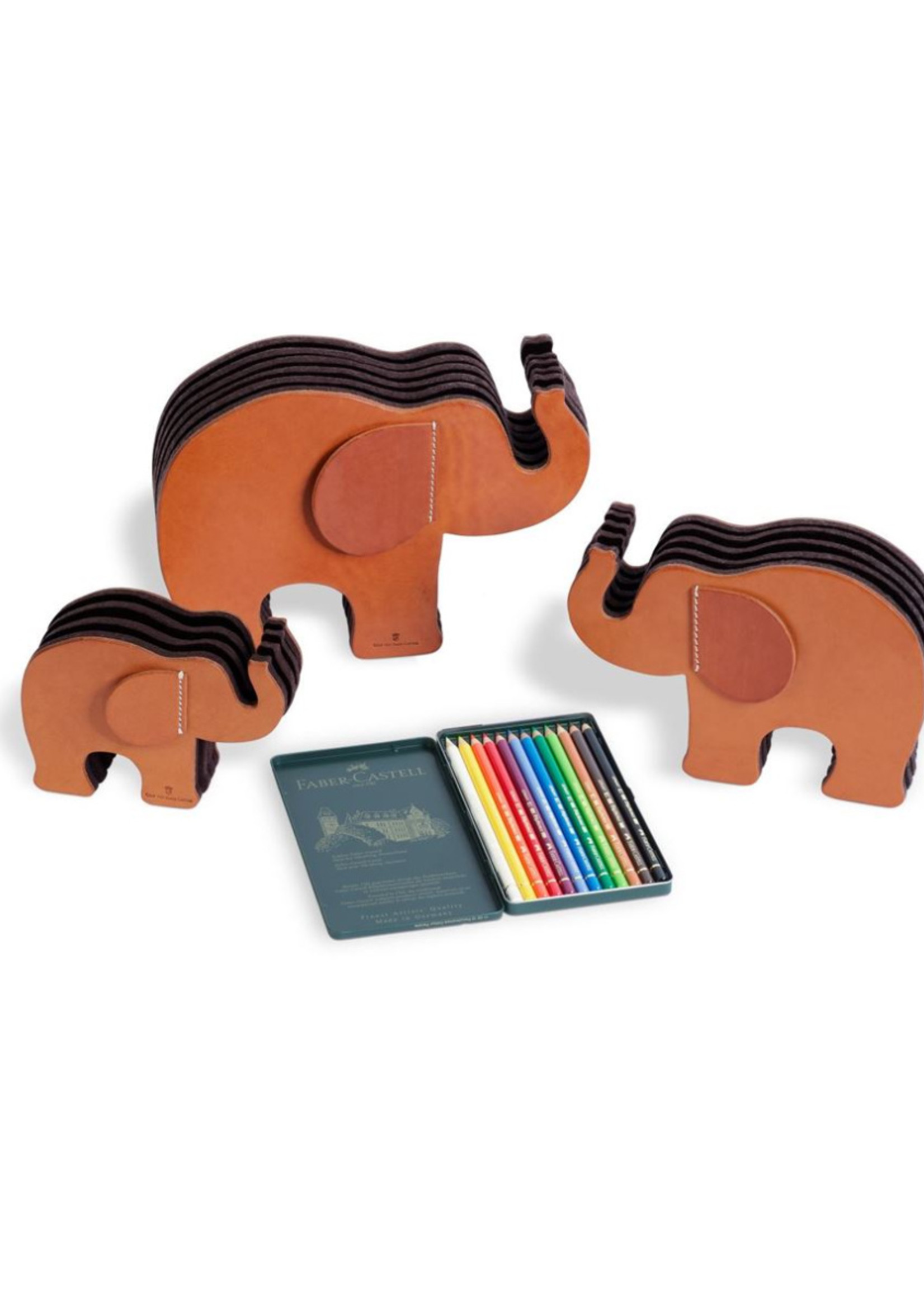 Graf von Faber-Castell Elephant M Cognac