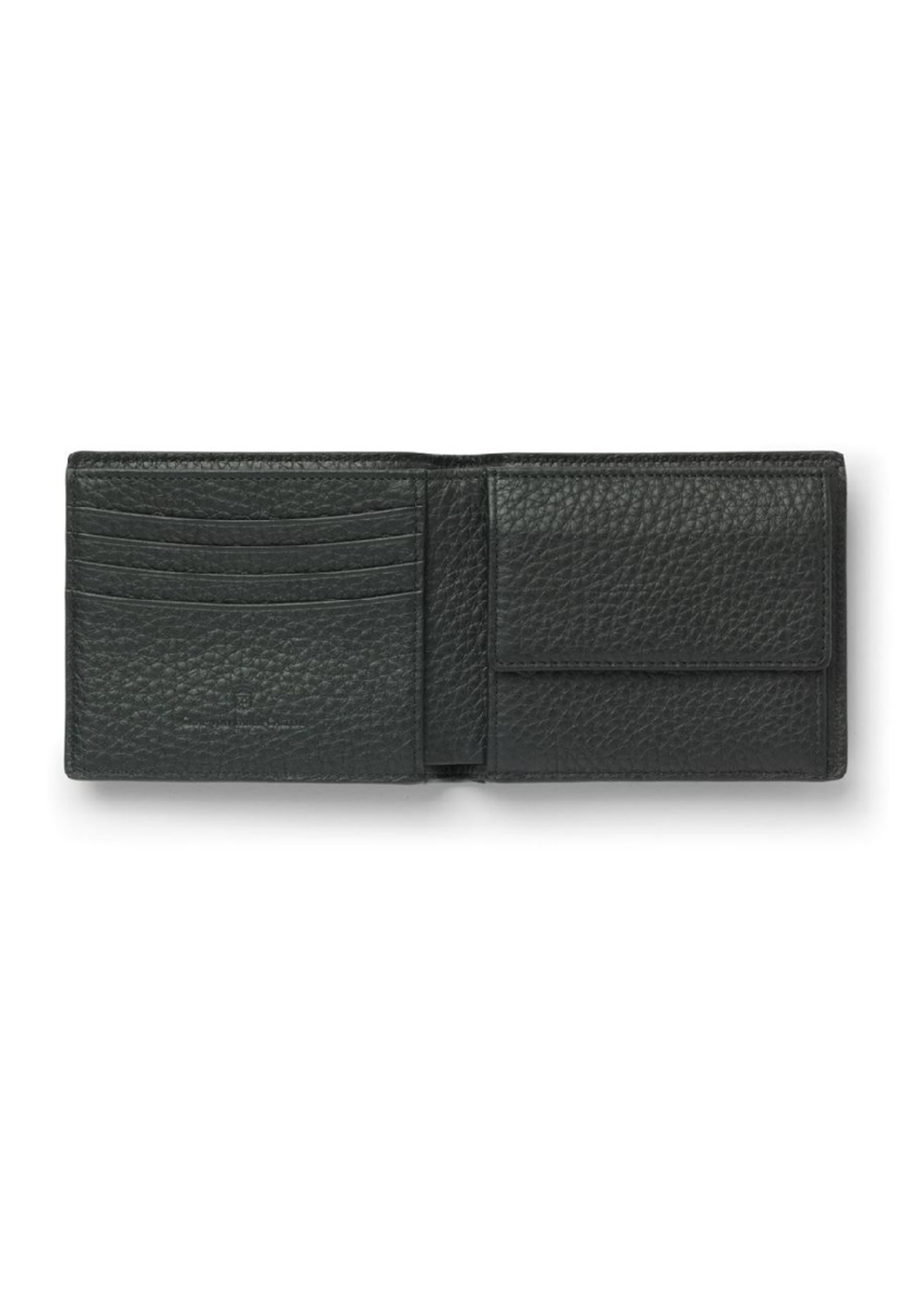 Graf von Faber-Castell Wallet Cashmere 4cc+coins Black