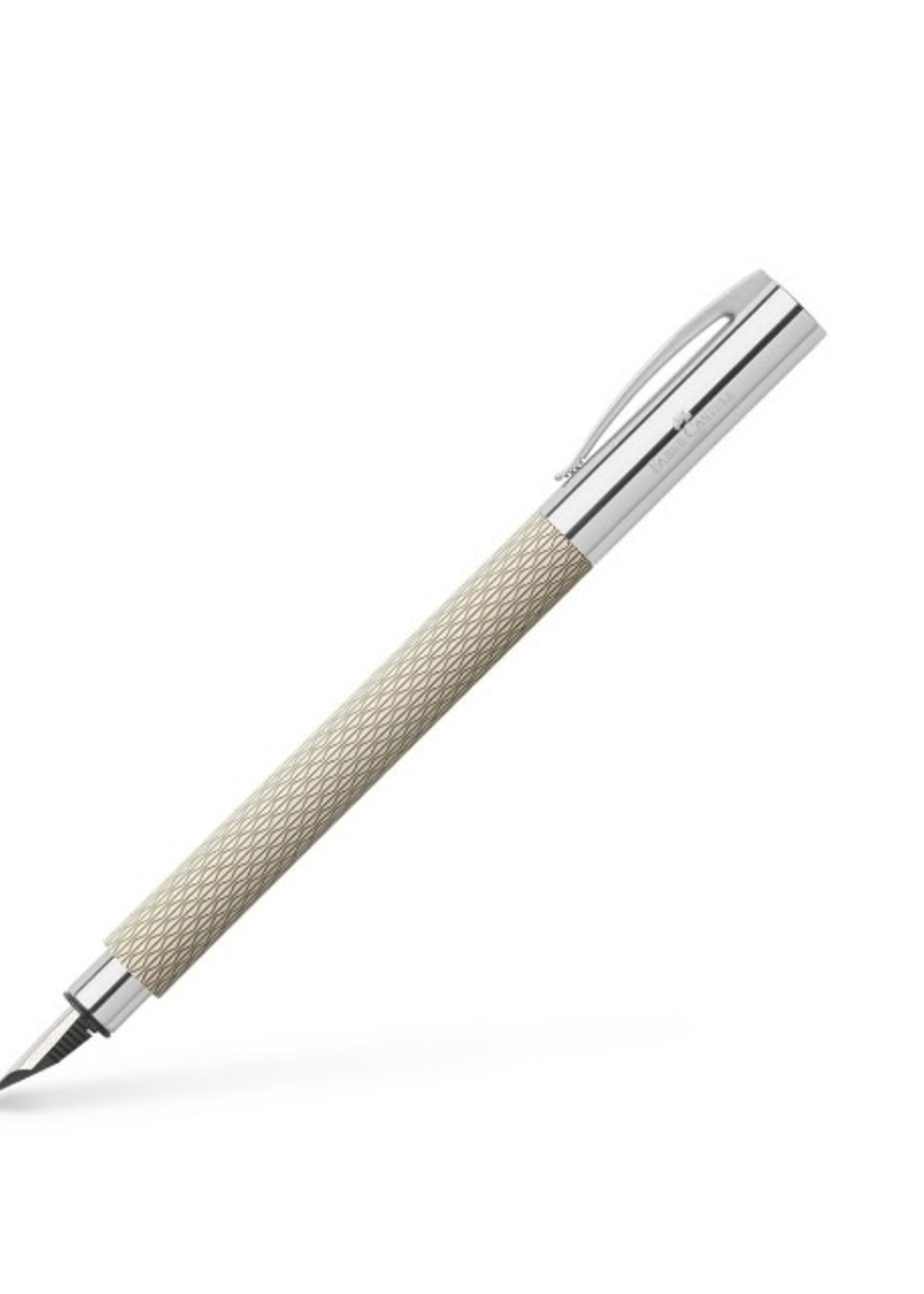 Faber-Castell Ambition Opart Wit Zand Vulpen