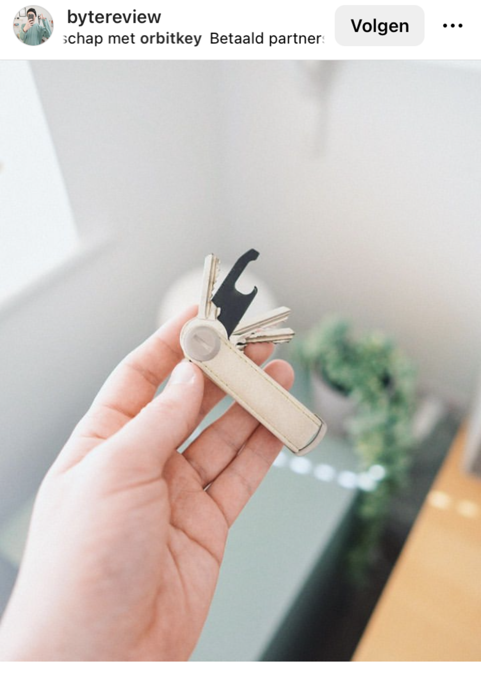 Orbitkey 2.0 Classic Leather Stone / Stone