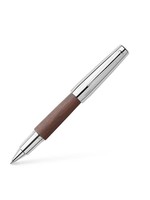 Faber-Castell E-Motion Pearwood Dark Brown Roller