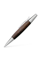 Faber-Castell E-Motion Perenhout Donker Bruin Balpen