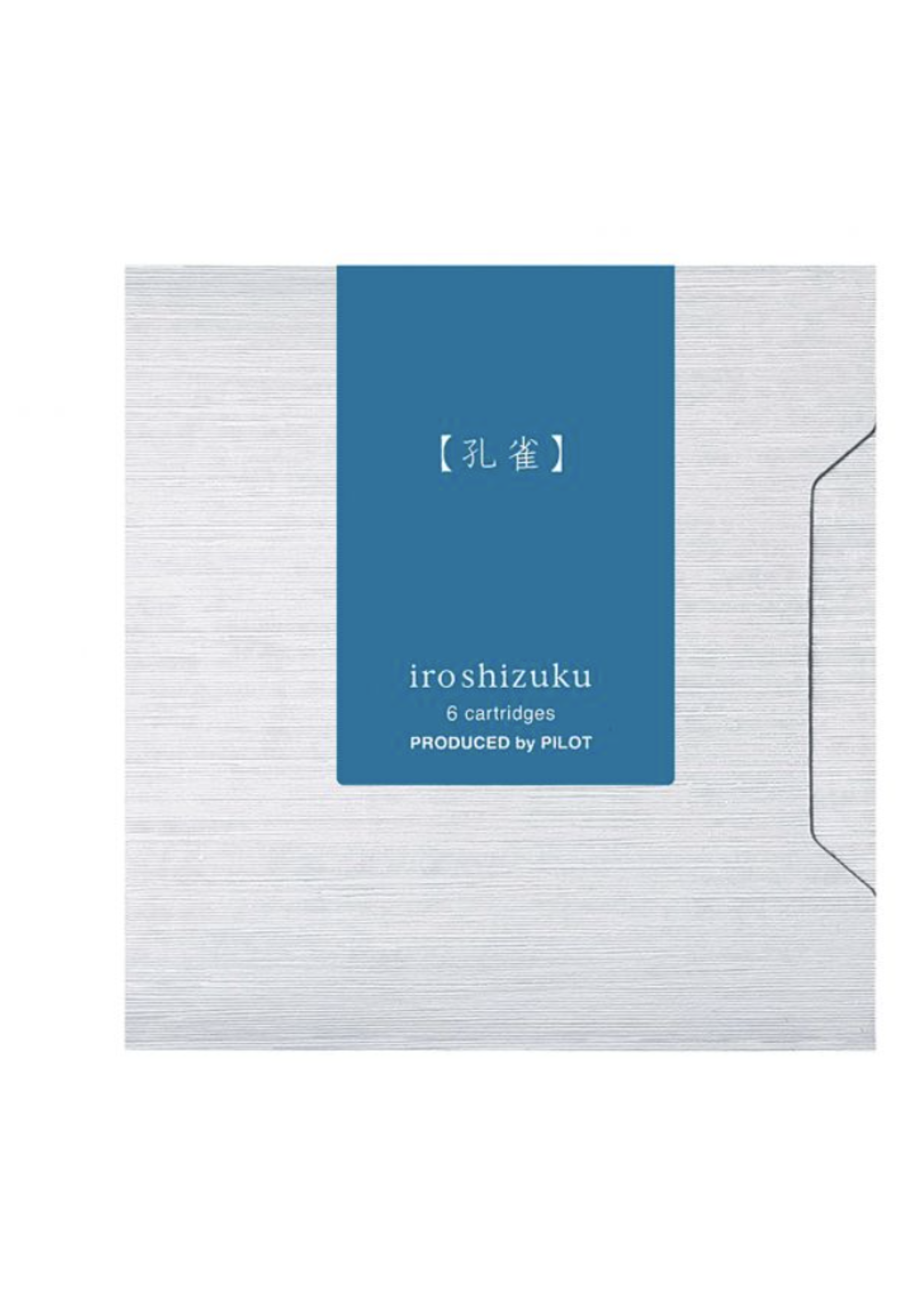 Iroshizuku Inktpatronen Blauw Ku-jaku