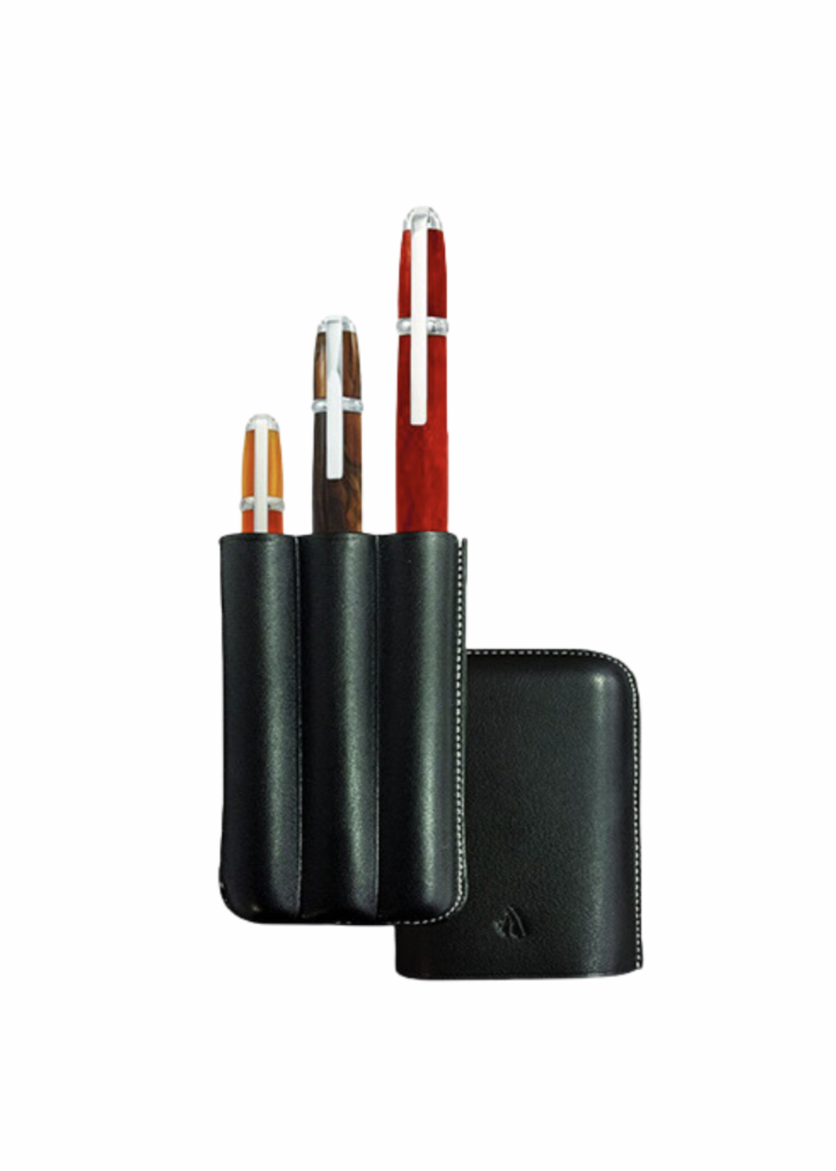 Récife Pennenkoker met 3 vakken Riviera Orange